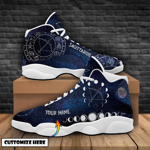 Personalized Sagittarius Zodiac JD13 Sneakers Shoes for Men & Women | Personalized Gift for Style Lovers