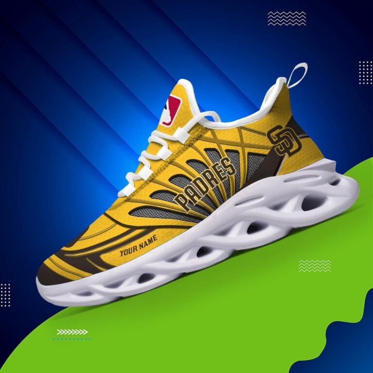 Personalized San Diego Padres Max Soul Shoes Sneakers for Men And Women – MLB Baseball Fan Shoes, Team Sneakers