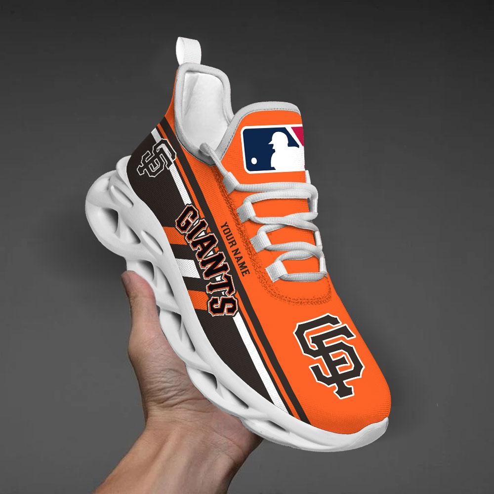 Personalized San Francisco Giants Max Soul Shoes Sneakers for Men And Women – NFL Football Fan Shoes, Team Sneakers