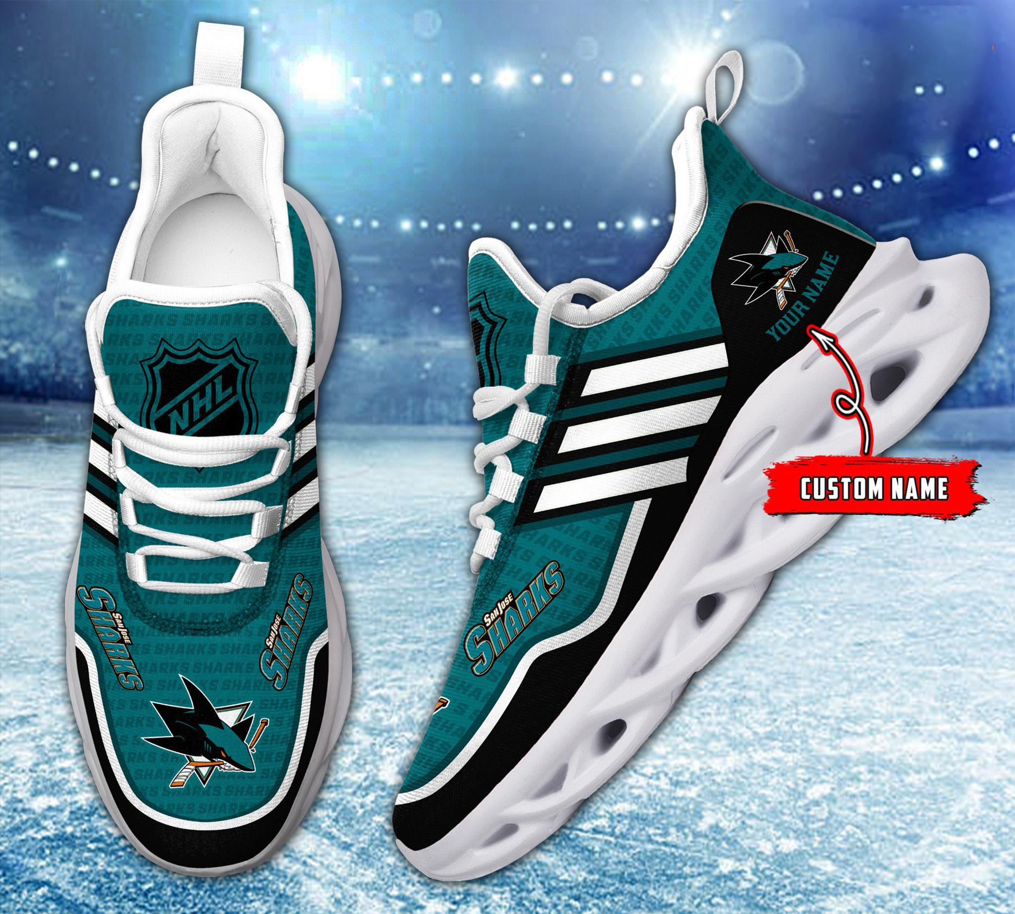 Personalized San Jose Sharks Max Soul Shoes Sneakers for Men And Women – NHL Hockey Fan Shoes, Team Sneakers