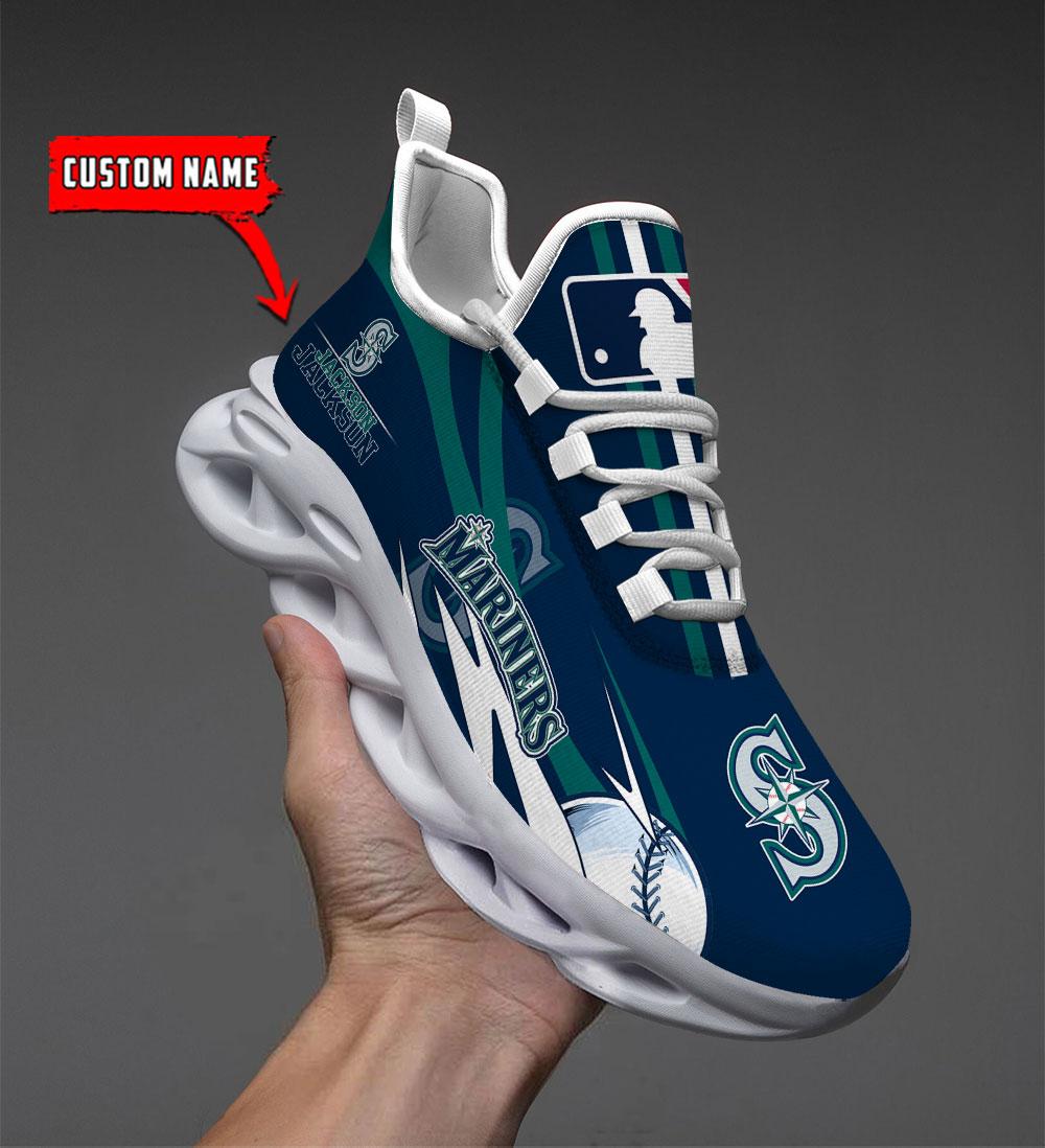 Personalized Seattle Mariners Max Soul Shoes Sneakers for Men And Women – MLB Baseball Fan Shoes, Team Sneakers