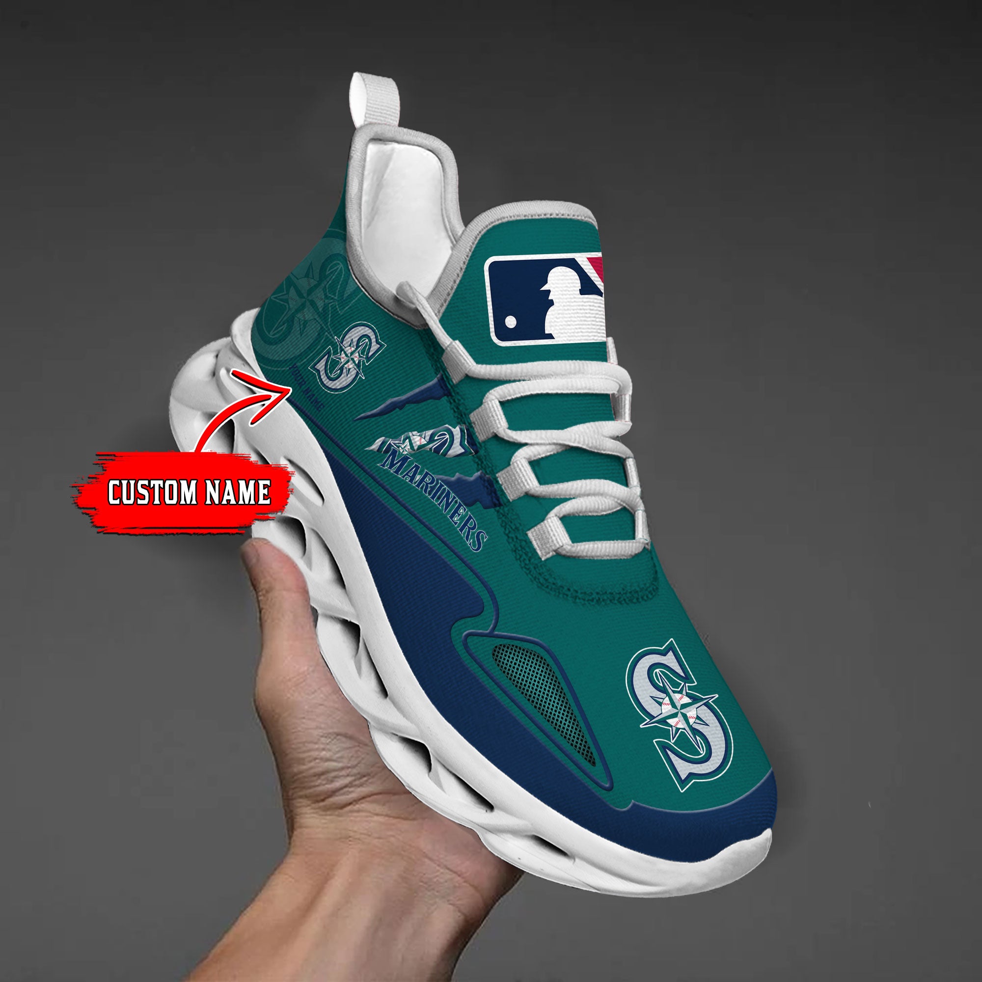 Personalized Seattle Mariners Max Soul Shoes Sneakers for Men And Women – MLB Baseball Fan Shoes, Team Sneakers