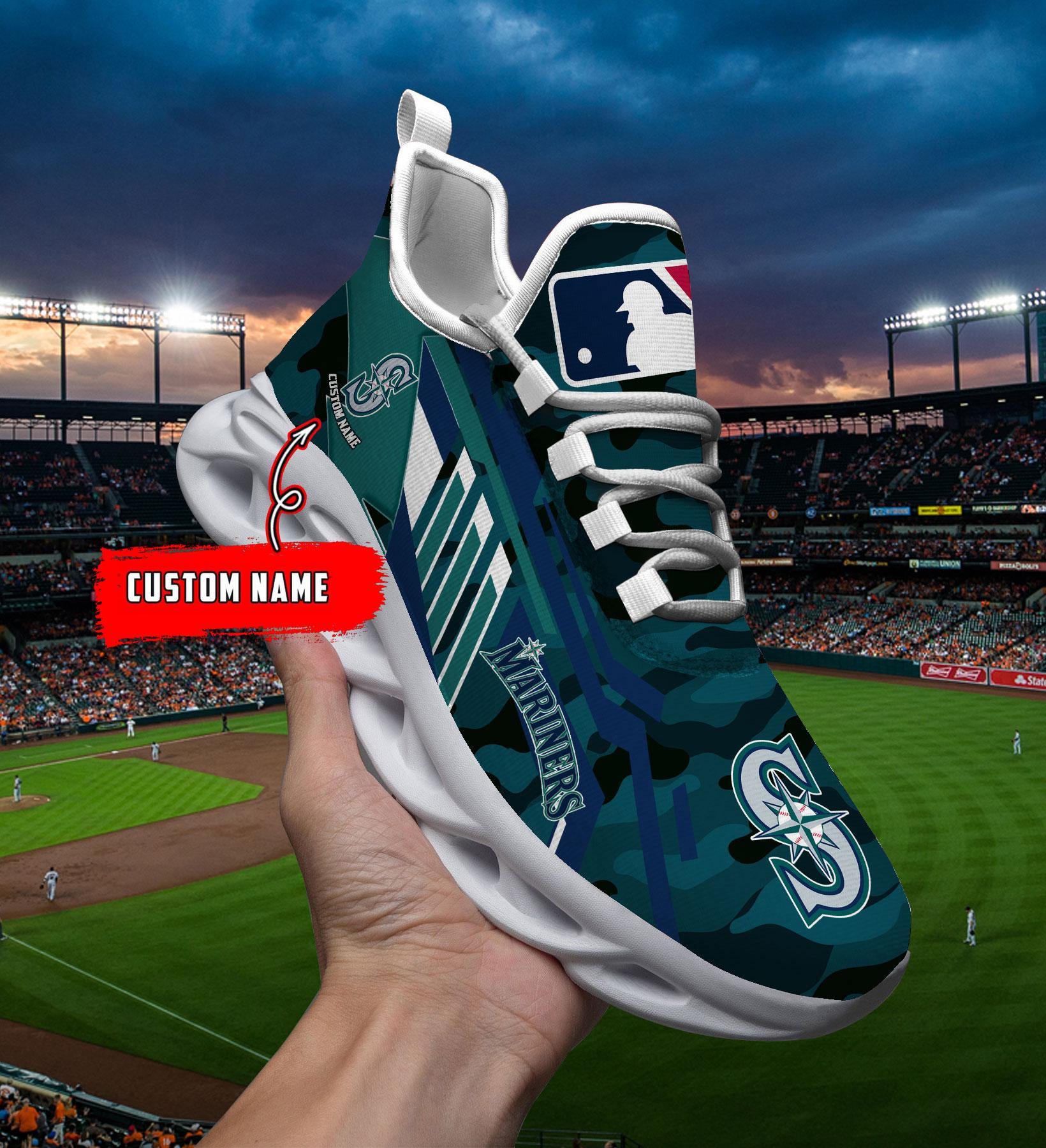 Personalized Seattle Mariners Max Soul Shoes Sneakers for Men And Women – MLB Baseball Fan Shoes, Team Sneakers