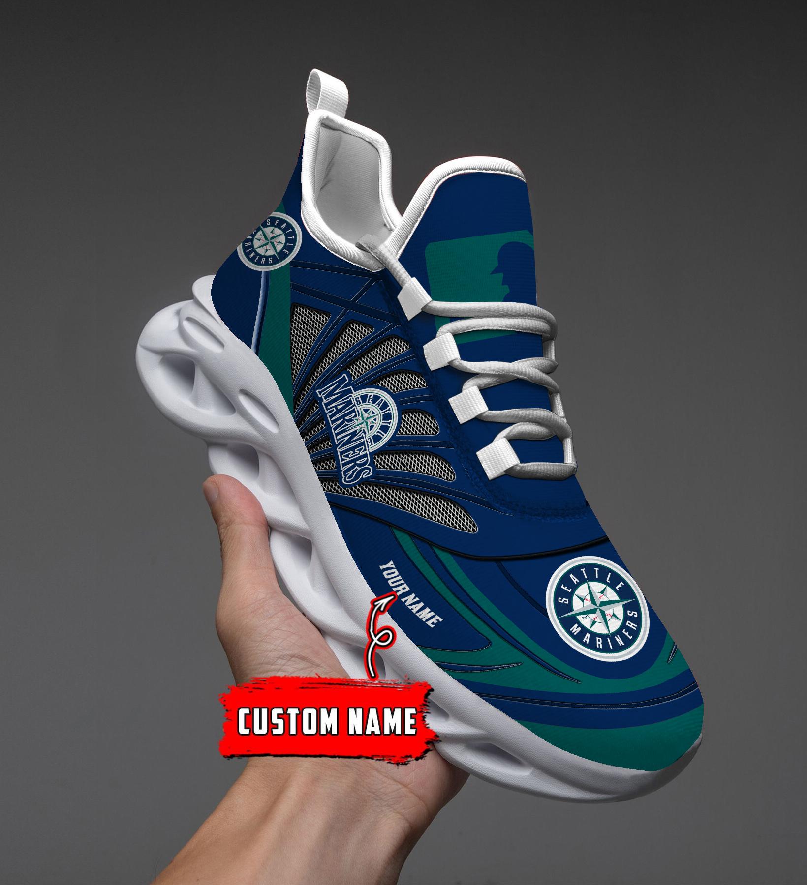 Personalized Seattle Mariners Max Soul Shoes Sneakers for Men And Women – MLB Baseball Fan Shoes, Team Sneakers