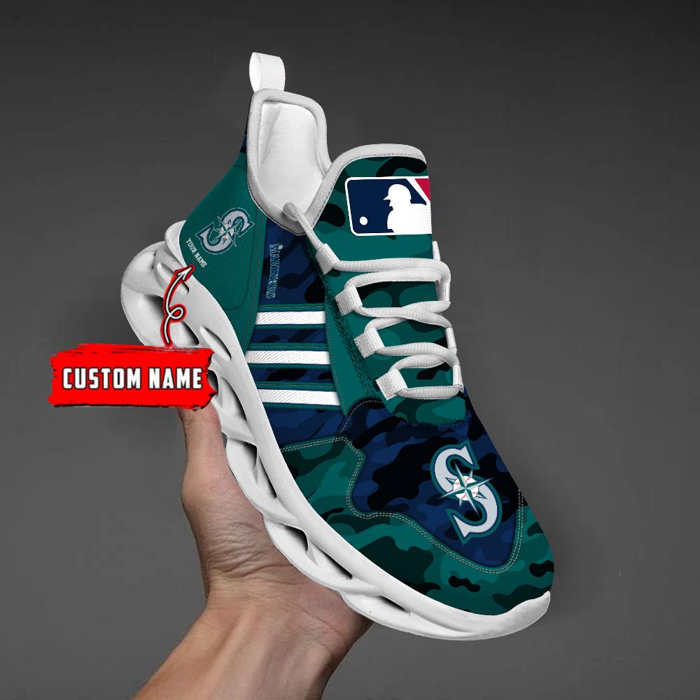 Personalized Seattle Mariners Max Soul Shoes Sneakers for Men And Women – MLB Baseball Fan Shoes, Team Sneakers