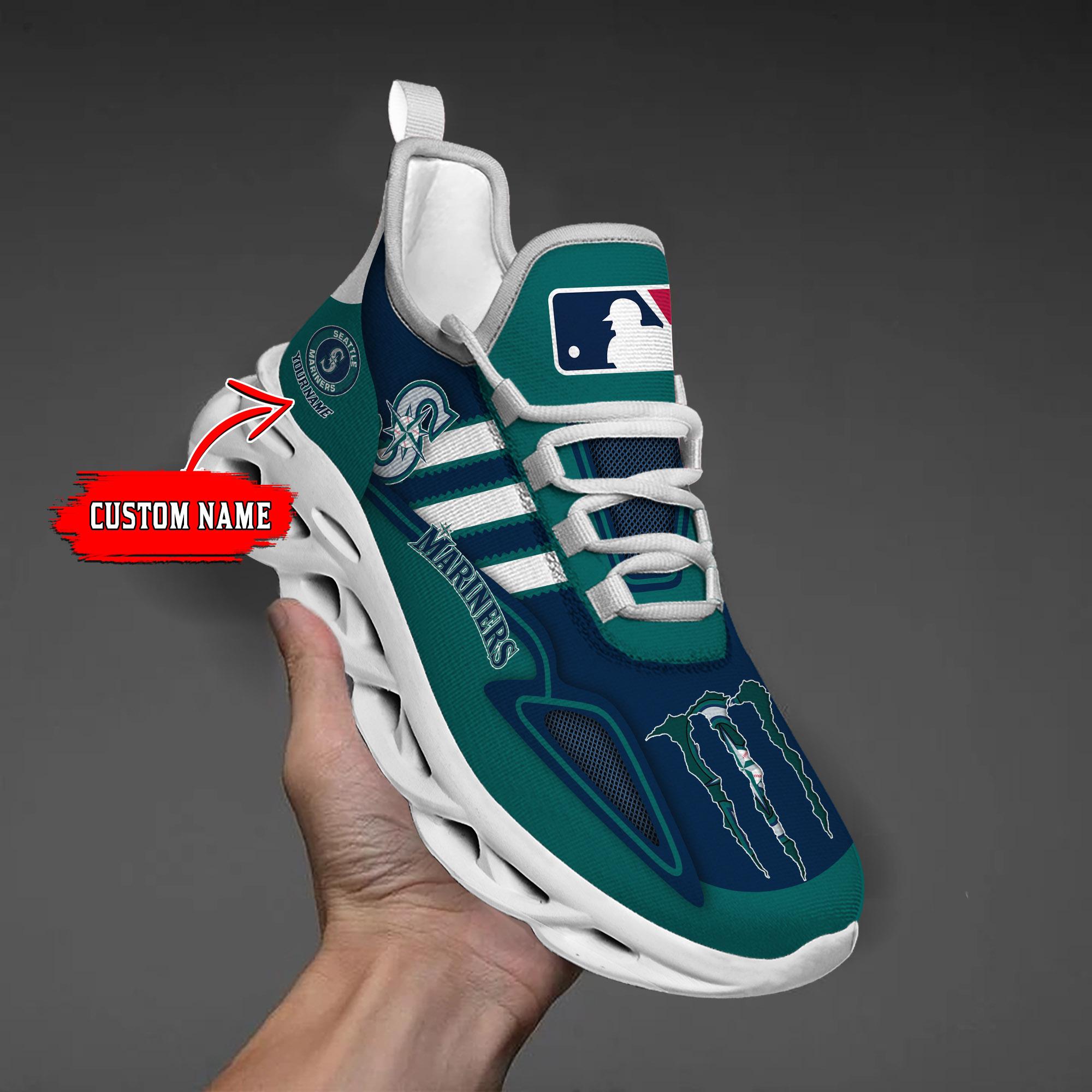 Personalized Seattle Mariners Max Soul Shoes Sneakers for Men And Women – MLB Baseball Fan Shoes, Team Sneakers