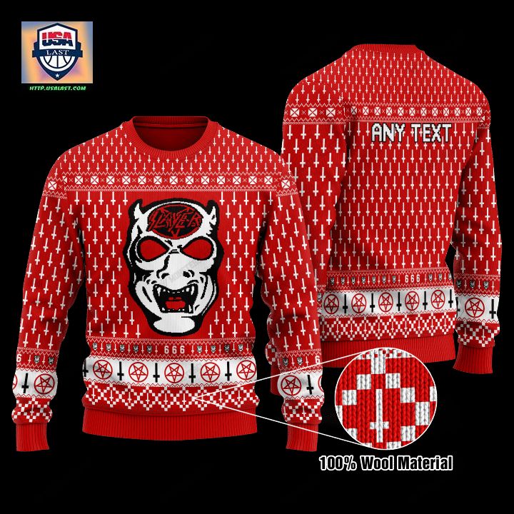 Personalized Slayer Custom Christmas Sweater