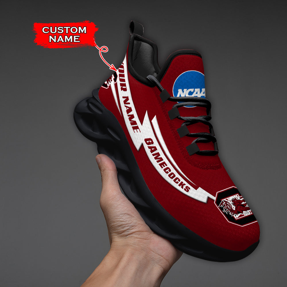Personalized South Carolina Gamecocks NCAA Max Soul Shoes Sneakers for Men And Women – NCAA Fan Shoes, Team Sneakers - Image 4