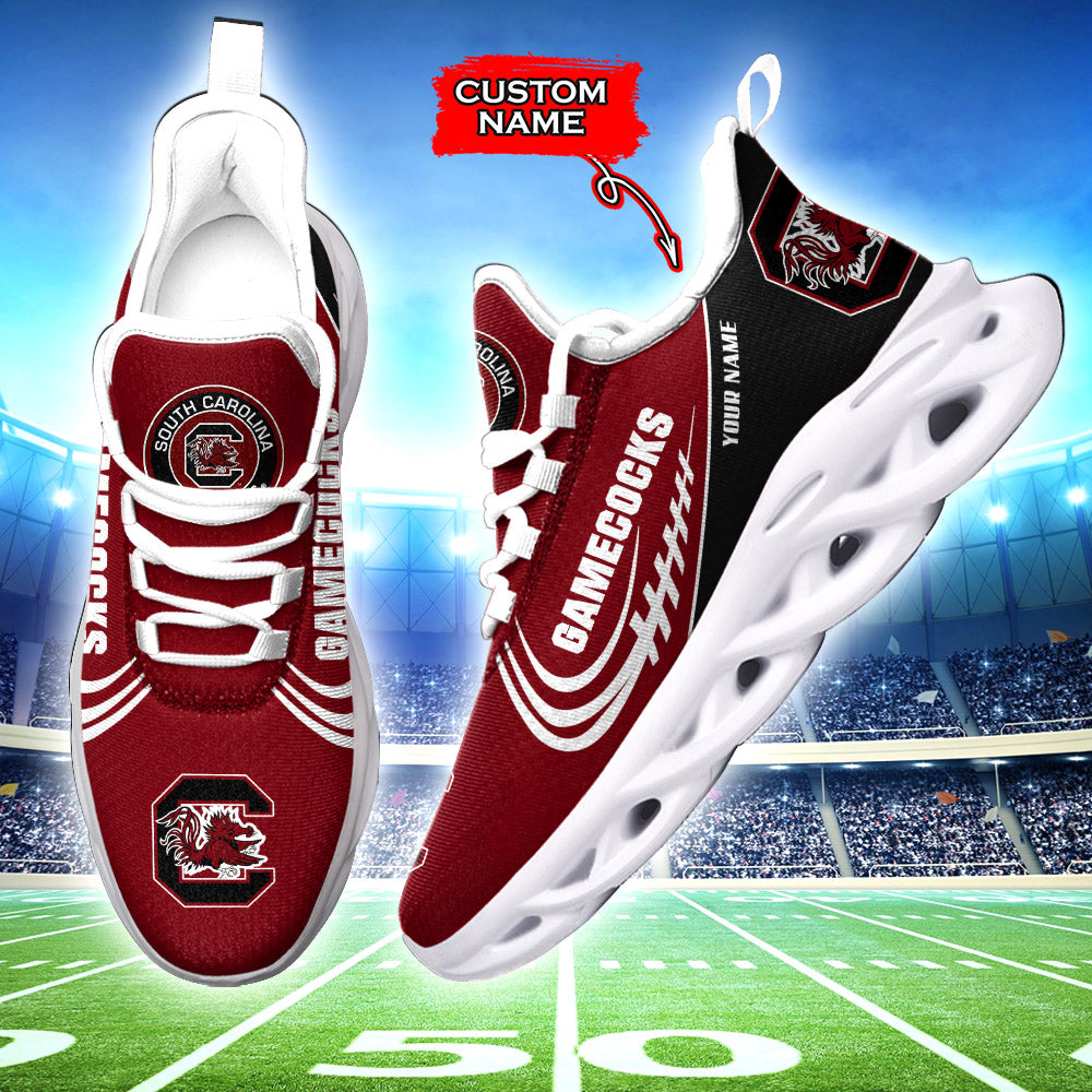 Personalized South Carolina Gamecocks NCAA Max Soul Shoes Sneakers for Men And Women – NCAA Fan Shoes, Team Sneakers