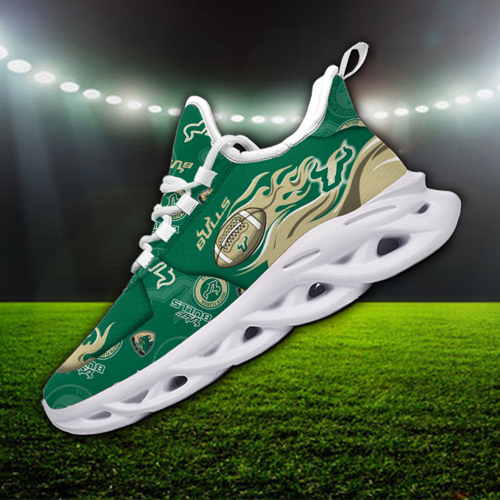 Personalized South Florida Bulls NCAA Max Soul ShoesSneakers for Men And Women – NCAA Fan Shoes, Team Sneakers