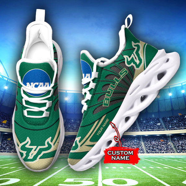 Personalized South Florida Bulls NCAA Max Soul ShoesSneakers for Men And Women – NCAA Fan Shoes, Team Sneakers