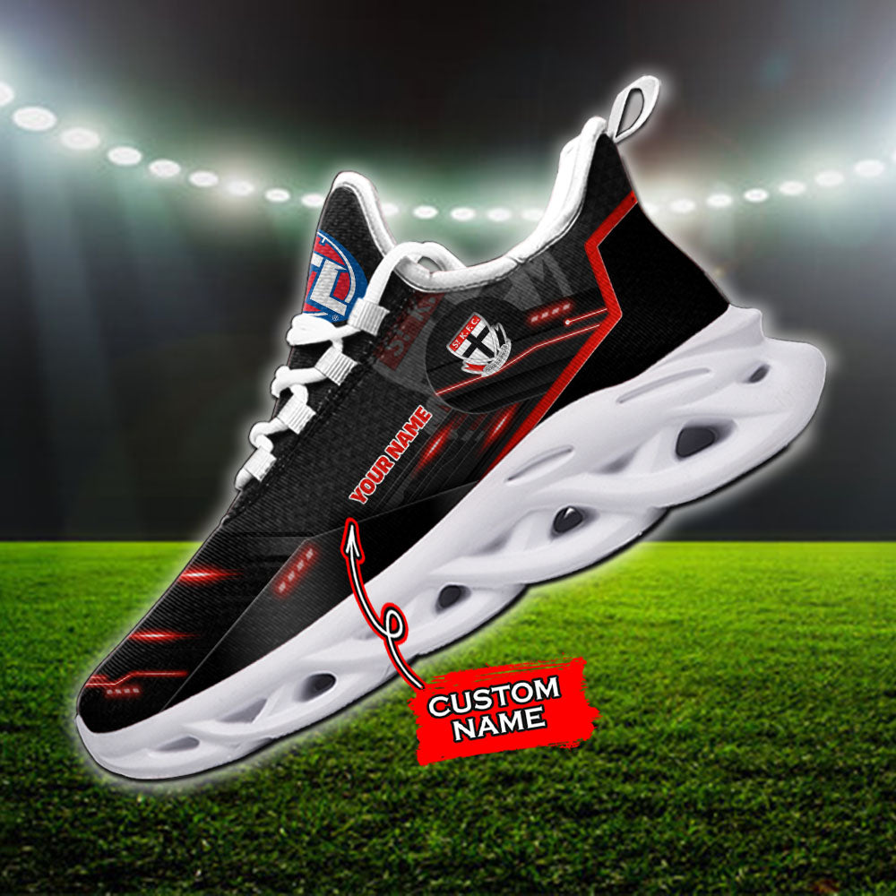 Personalized St Kilda Saints AFL Max Soul ShoesSneakers for Men And Women – NFL Football Fan Shoes, Team Sneakers
