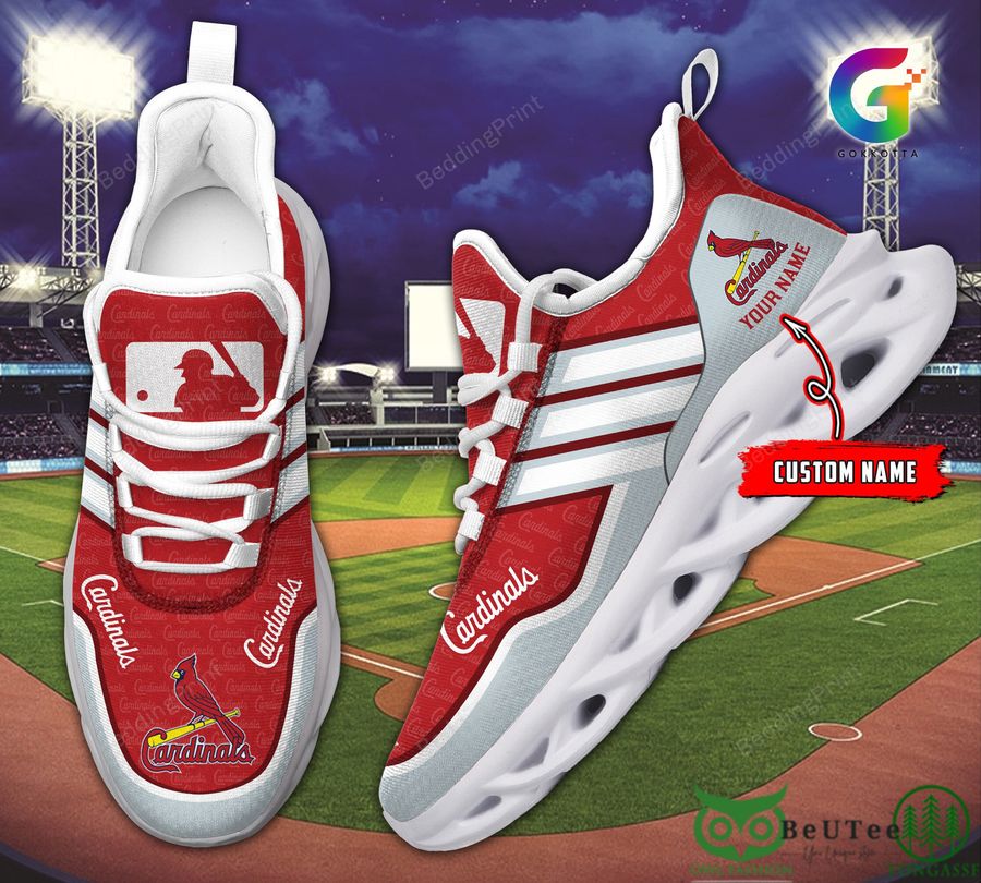 Personalized St Louis Cardinals Max Soul Shoes Sneakers for Men And Women – NFL Football Fan Shoes, Team Sneakers