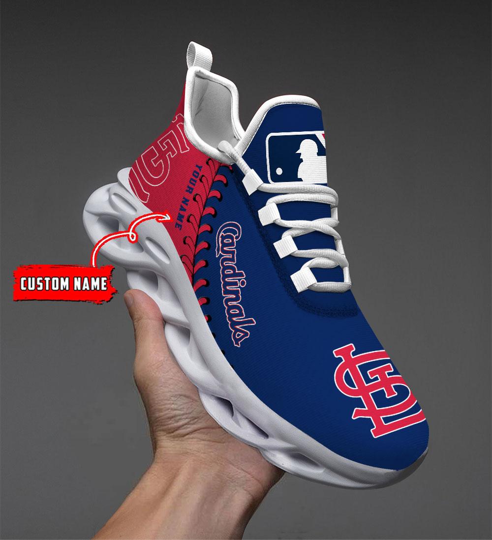 Personalized St Louis Cardinals Max Soul Shoes Sneakers for Men And Women – NFL Football Fan Shoes, Team Sneakers