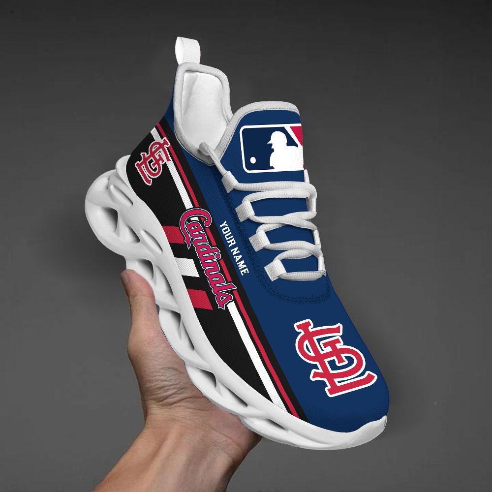 Personalized St Louis Cardinals Max Soul Shoes Sneakers for Men And Women – NFL Football Fan Shoes, Team Sneakers