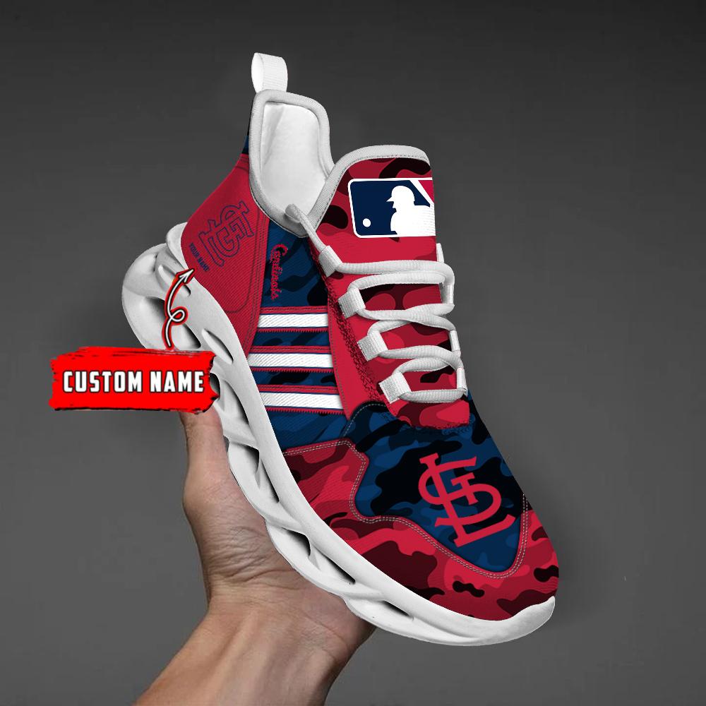 Personalized St Louis Cardinals Max Soul Shoes Sneakers for Men And Women – NFL Football Fan Shoes, Team Sneakers