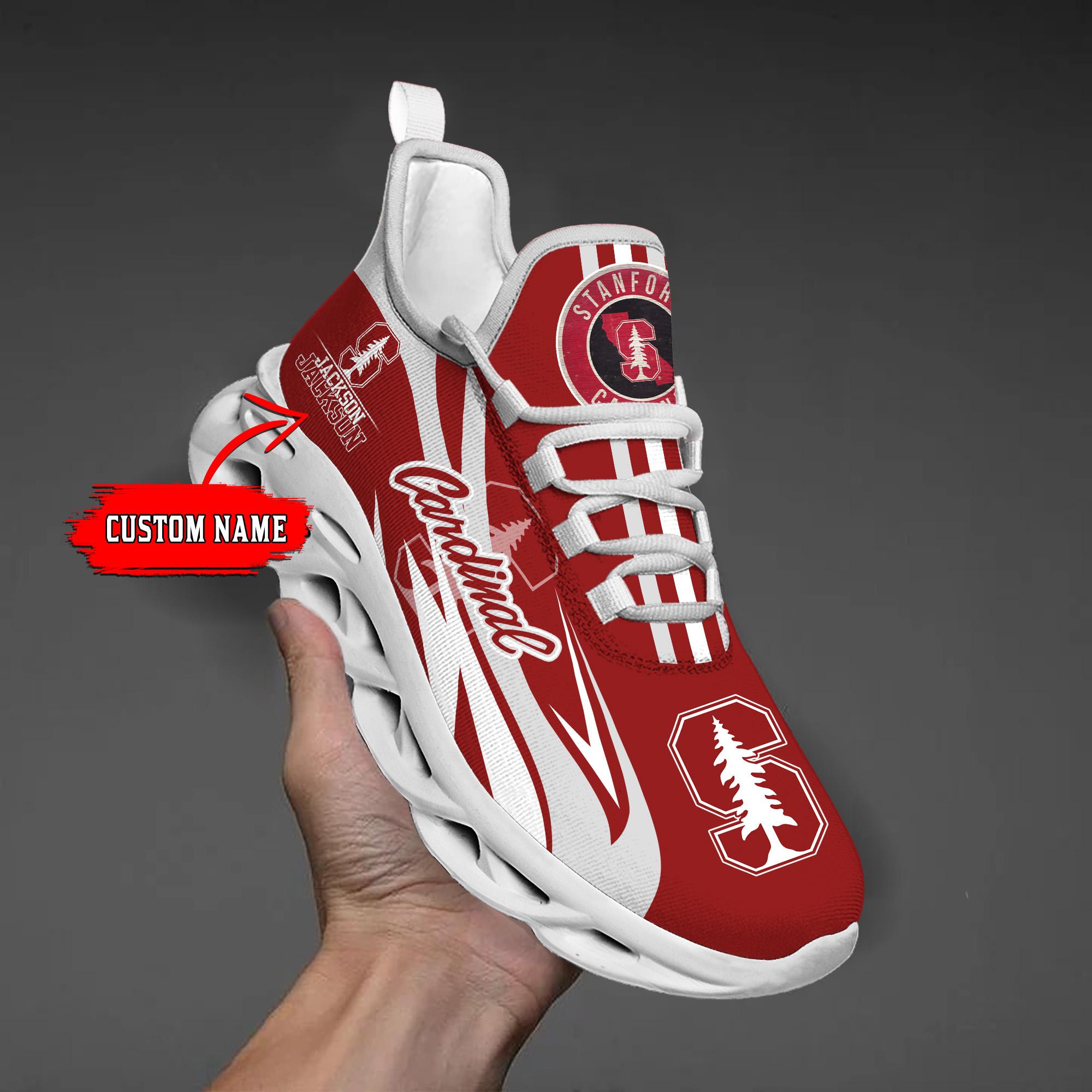Personalized Stanford Cardinal Max Soul Shoes Sneakers for Men And Women – NCAA Fan Shoes, Team Sneakers