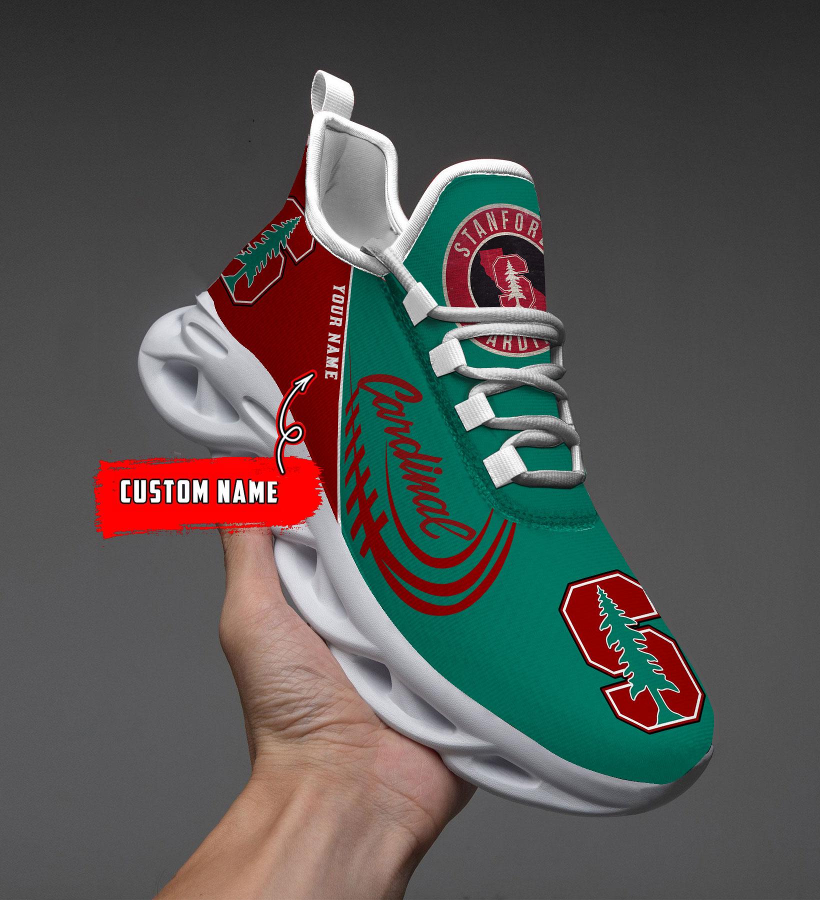 Personalized Stanford Cardinal Max Soul Shoes Sneakers for Men And Women – NCAA Fan Shoes, Team Sneakers