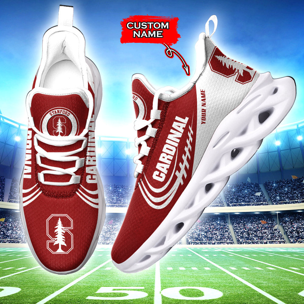 Personalized Stanford Cardinal NCAA Max Soul Shoes Sneakers for Men And Women – NCAA Fan Shoes, Team Sneakers