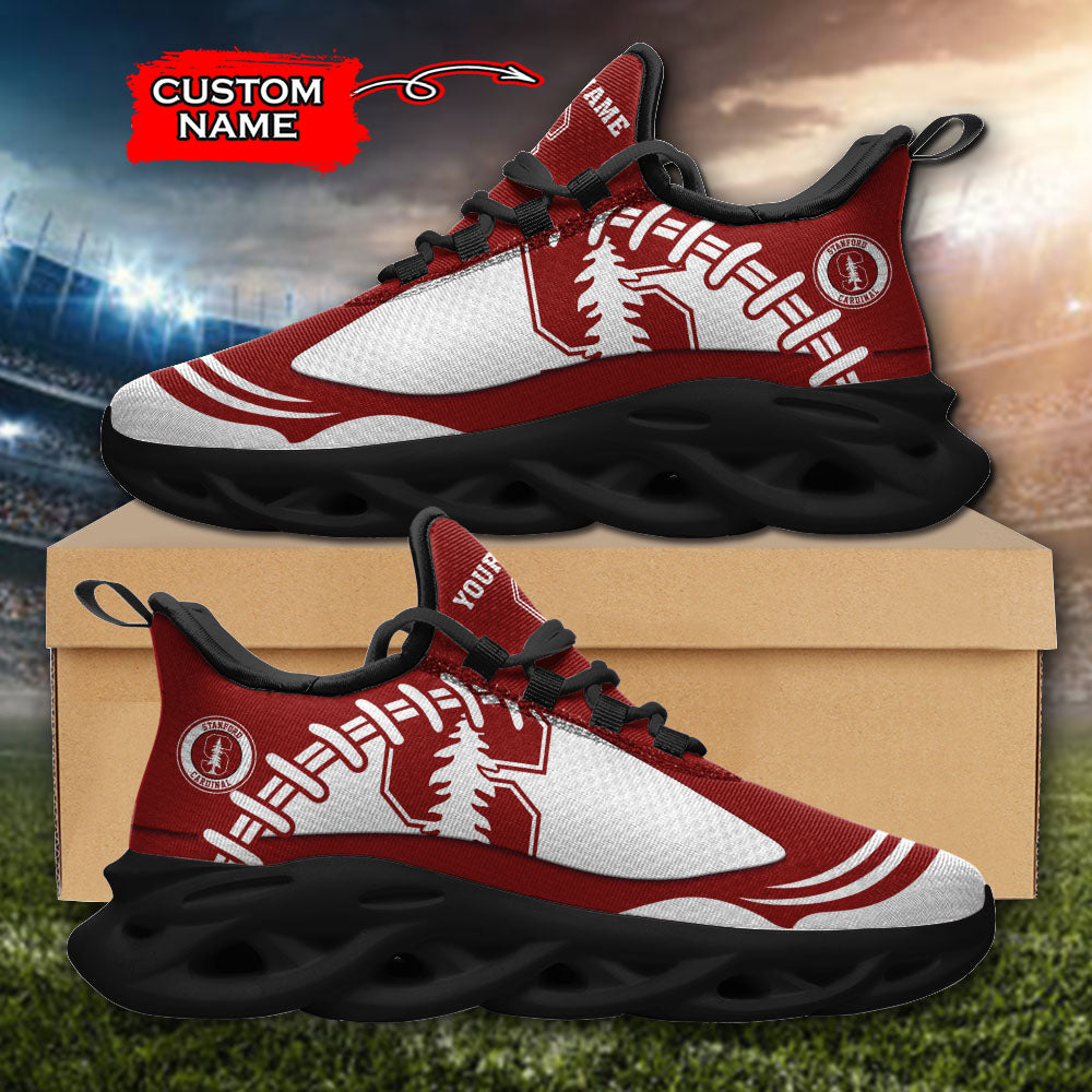 Personalized Stanford Cardinal NCAA Max Soul Shoes Sneakers for Men And Women – NCAA Fan Shoes, Team Sneakers