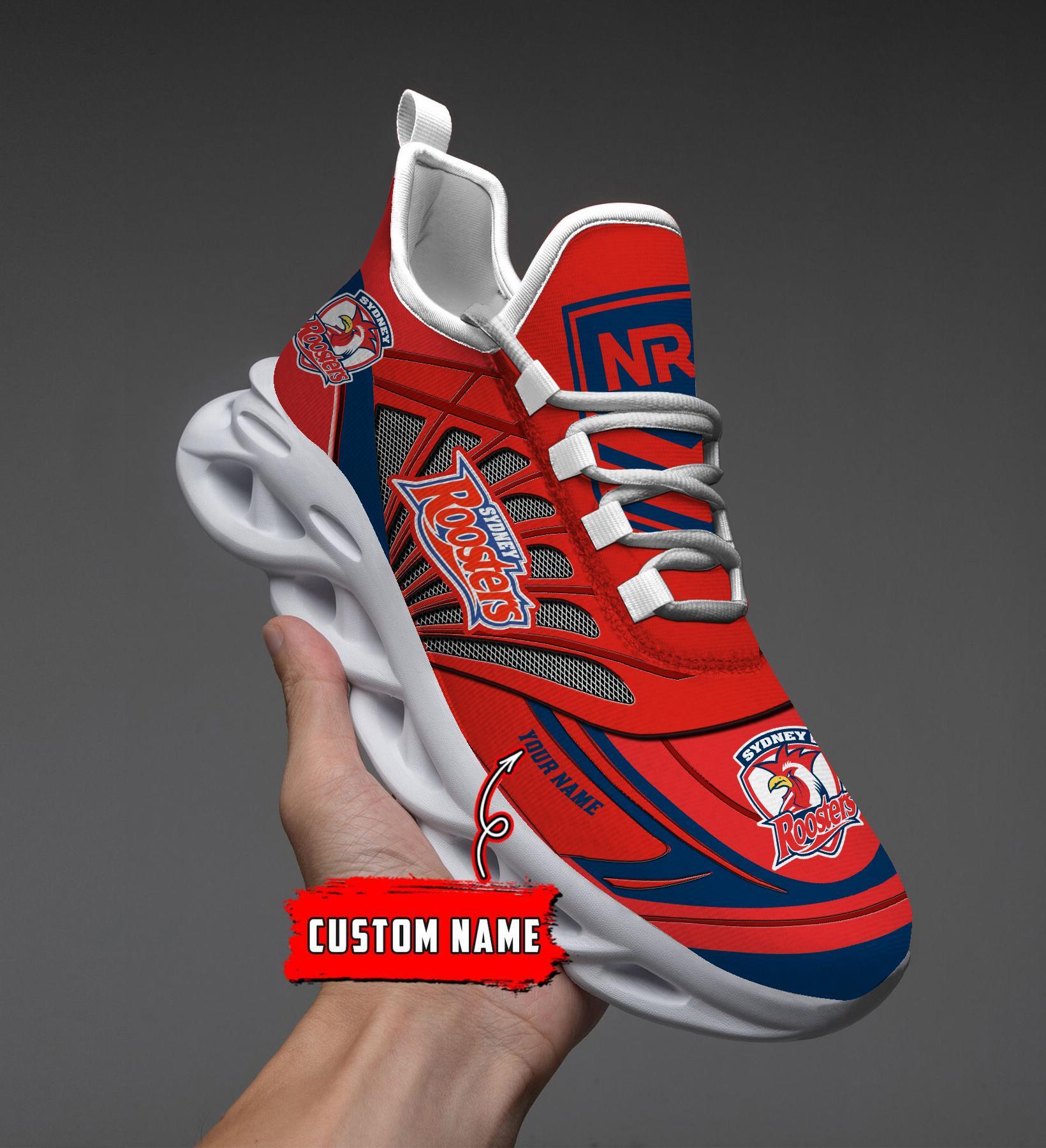Personalized Sydney Roosters Max Soul Shoes Sneakers for Men And Women – Casual Shoes, Streetwear Shoes