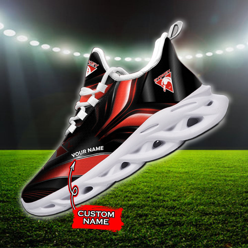 Personalized Sydney Swans AFL Max Soul Shoes Sneakers for Men And Women – Casual Shoes, Streetwear Shoes