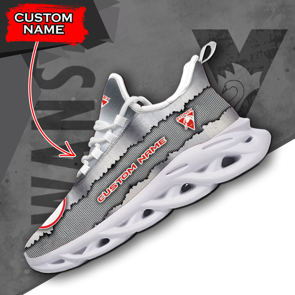 Personalized Sydney Swans AFL Max Soul Shoes Sneakers for Men And Women – Casual Shoes, Streetwear Shoes