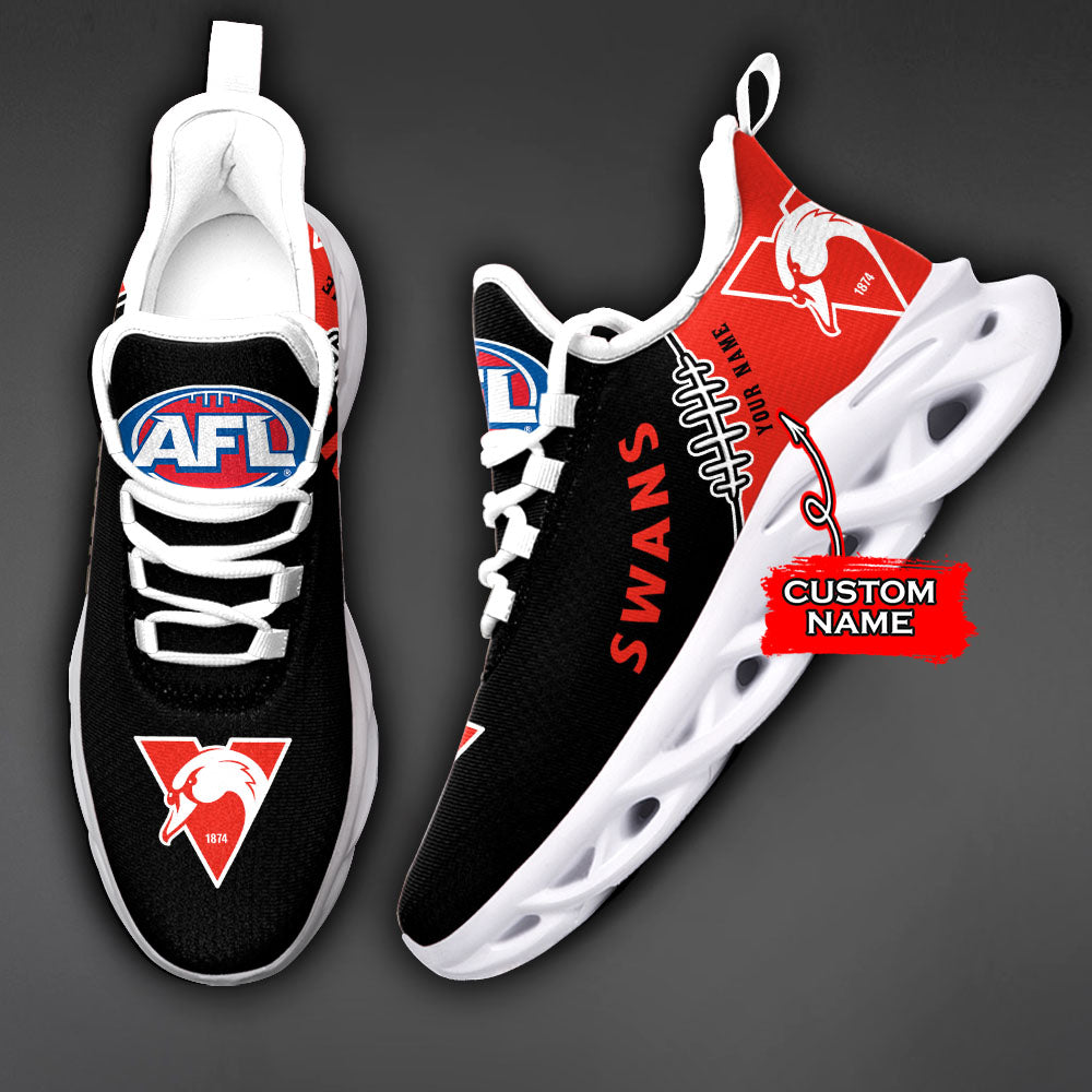Personalized Sydney Swans AFL Max Soul Shoes Sneakers for Men And Women – Casual Shoes, Streetwear Shoes