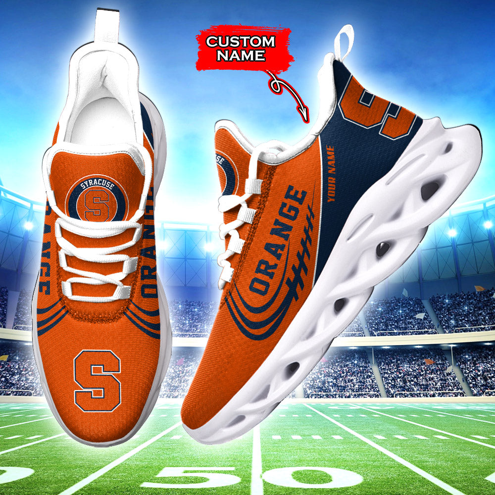 Personalized Syracuse Orange NCAA Max Soul Shoes Sneakers for Men And Women – NCAA Fan Shoes, Team Sneakers