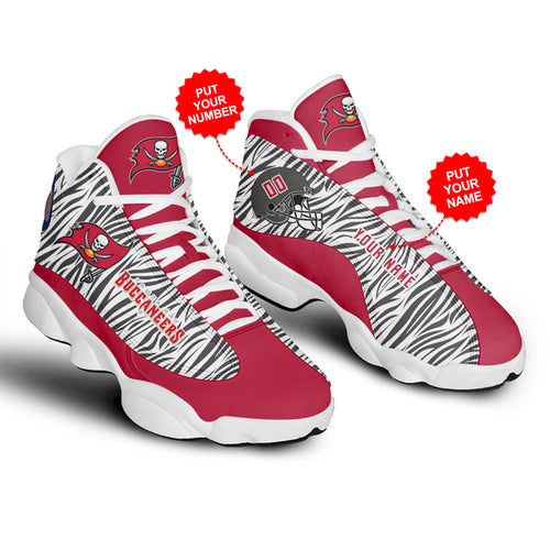Personalized Tampa Bay Buccaneers JD13 Sneakers Shoes for Men & Women | Custom Fan Gift