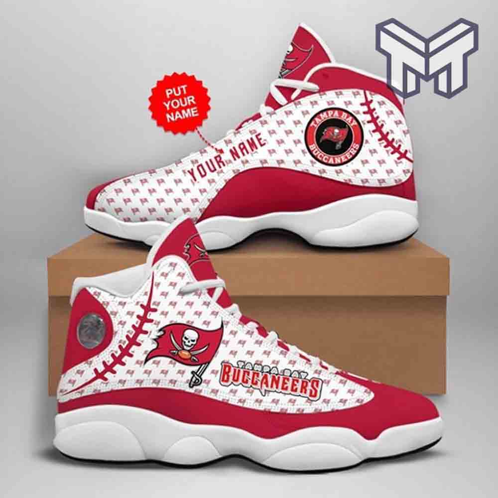 Personalized Tampa Bay Buccaneers JD13 Sneakers Shoes for Men & Women | Custom Fan Gift