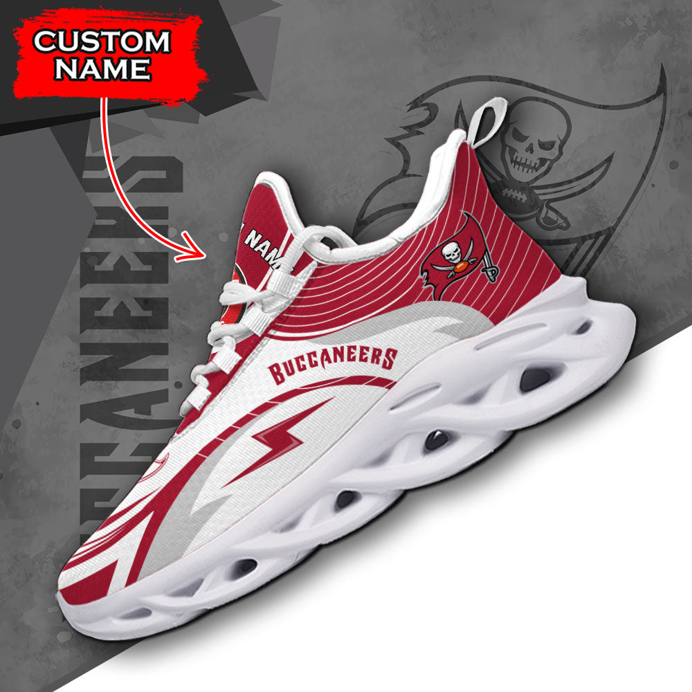 Personalized Tampa Bay Buccaneers NFL Max Soul Shoes Sneakers for Men And Women – NFL Football Fan Shoes, Team Sneakers