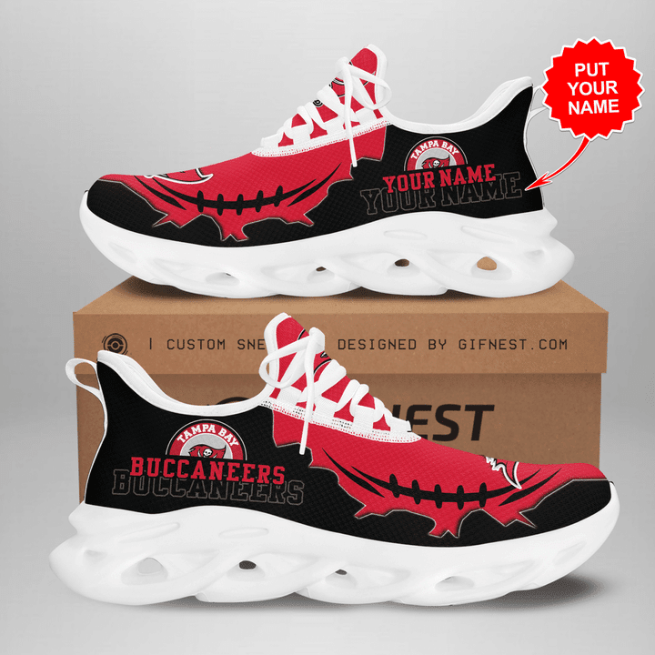Personalized Tampa Bay Buccaneers NFL Max Soul Shoes Sneakers for Men And Women – NFL Football Fan Shoes, Team Sneakers