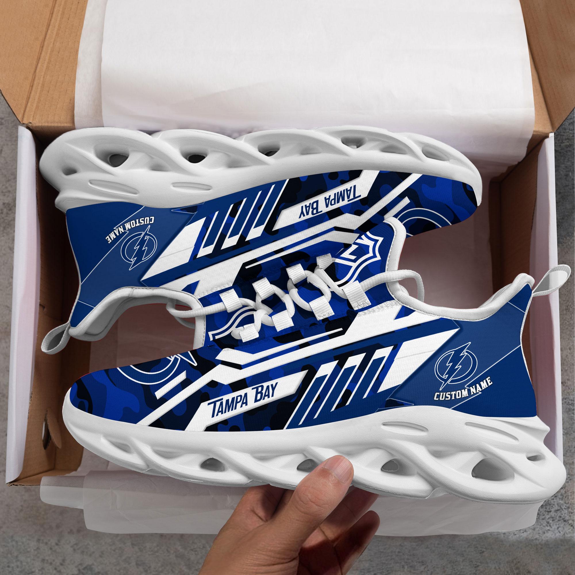 Personalized Tampa Bay Lightning Max Soul Shoes Sneakers for Men And Women – NHL Hockey Fan Shoes, Team Sneakers