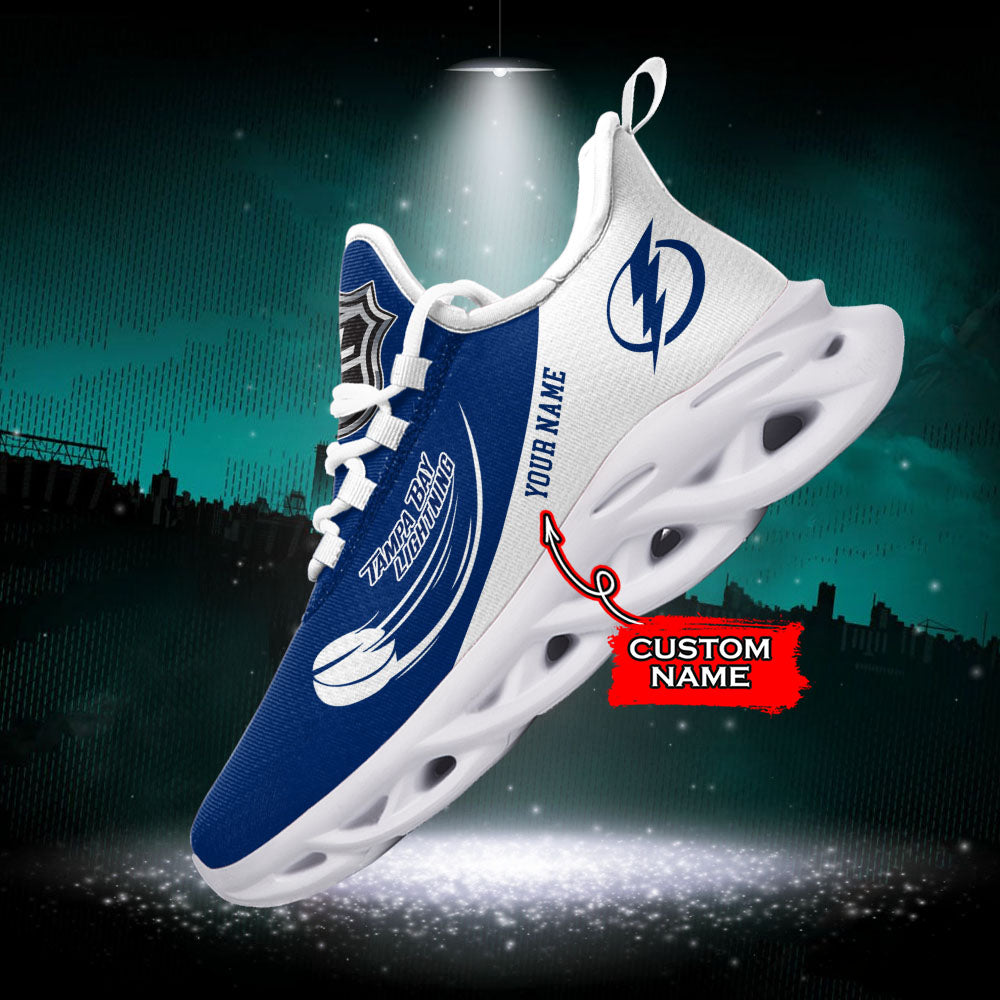 Personalized Tampa Bay Lightning NHL Max Soul Shoes Sneakers for Men And Women – NHL Hockey Fan Shoes, Team Sneakers