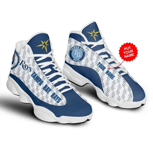 Personalized Tampa Bay Rays JD13 Sneakers Shoes for Men & Women | Custom Fan Gift