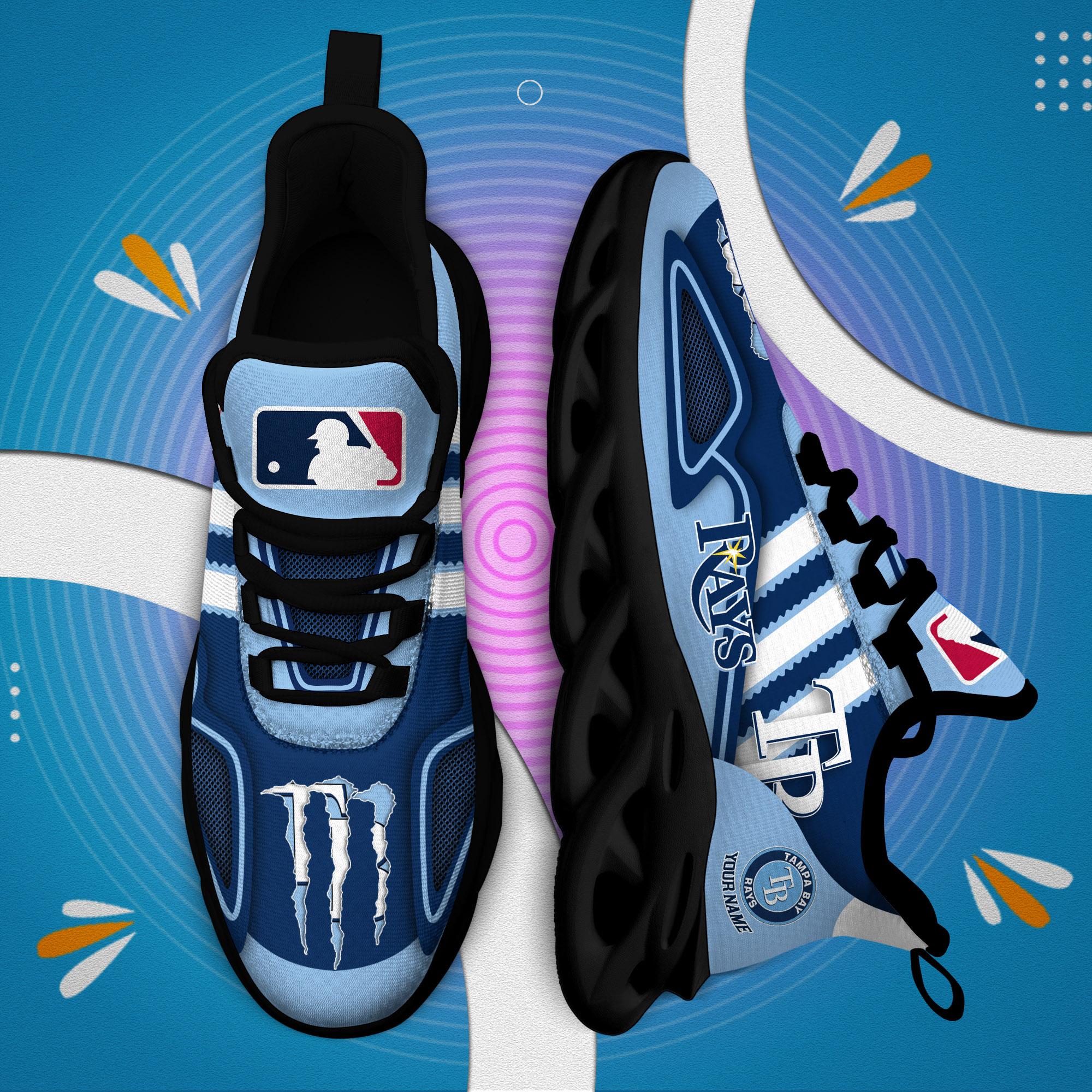 Personalized Tampa Bay Rays Max Soul Shoes Sneakers for Men And Women – MLB Baseball Fan Shoes, Team Sneakers - Image 5
