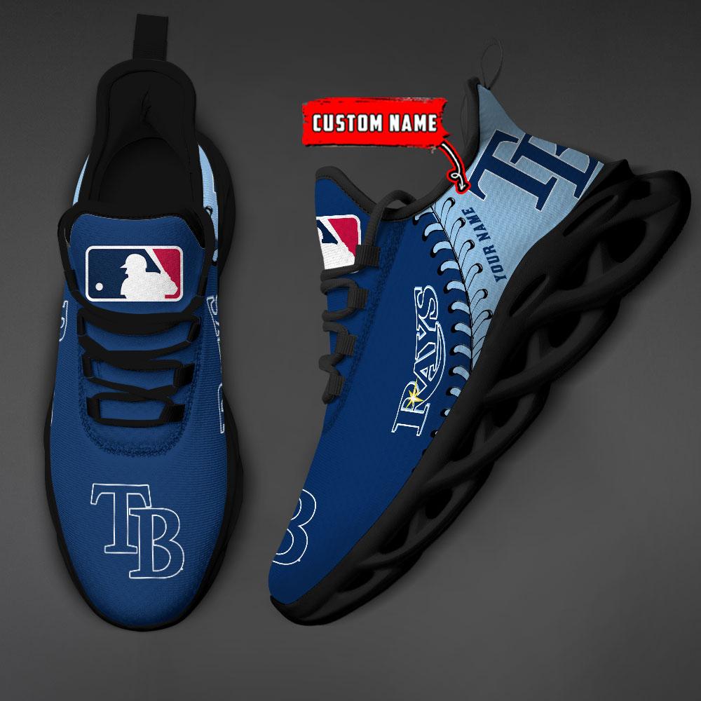 Personalized Tampa Bay Rays Max Soul Shoes Sneakers for Men And Women – MLB Baseball Fan Shoes, Team Sneakers - Image 3
