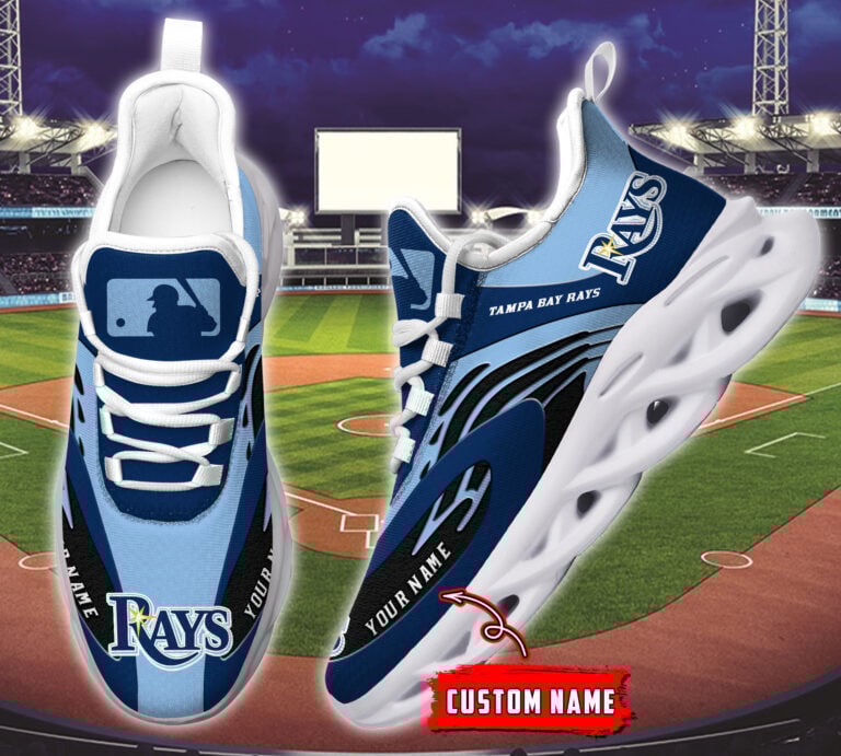 Personalized Tampa Bay Rays Max Soul Shoes Sneakers for Men And Women – MLB Baseball Fan Shoes, Team Sneakers