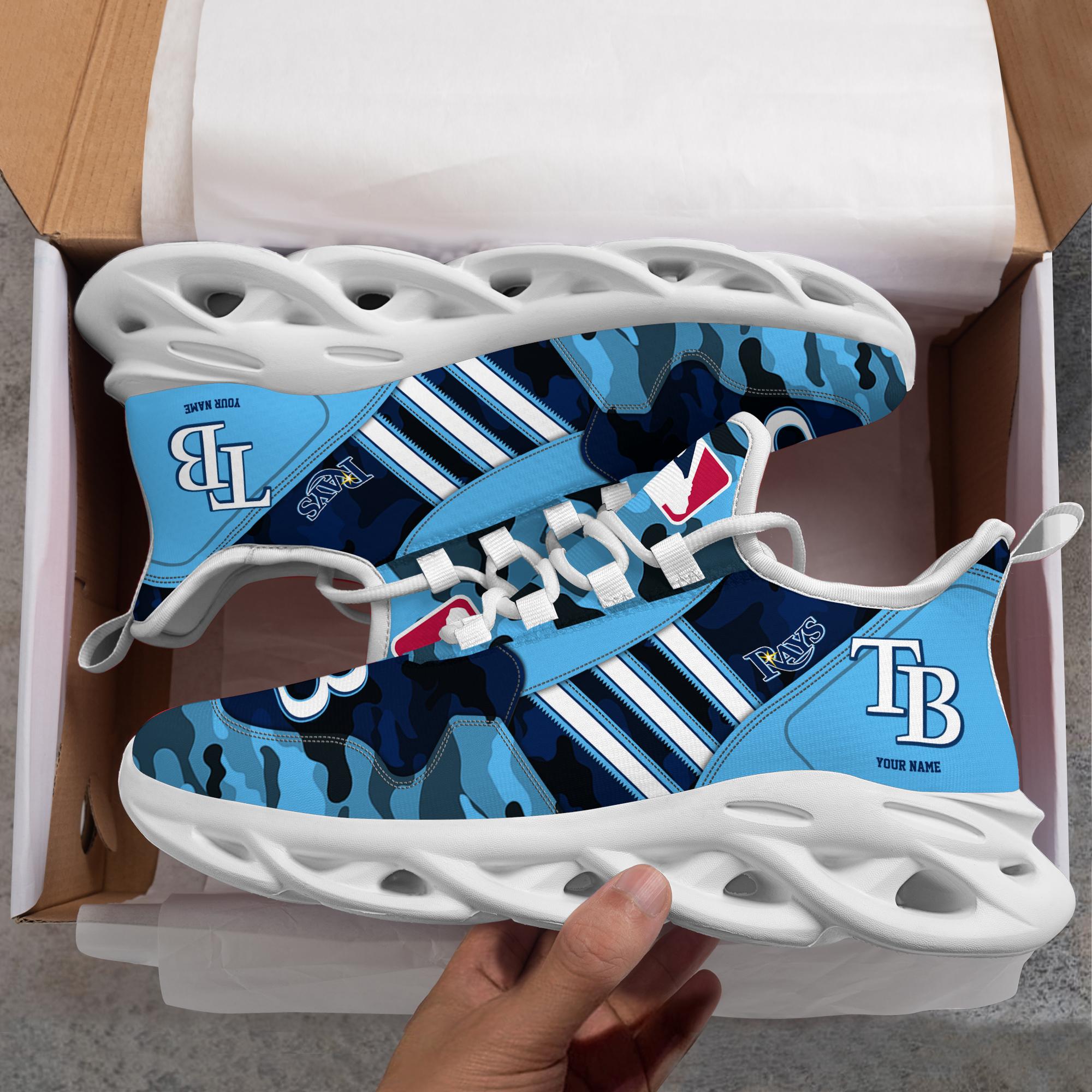 Personalized Tampa Bay Rays Max Soul Shoes Sneakers for Men And Women – MLB Baseball Fan Shoes, Team Sneakers - Image 4