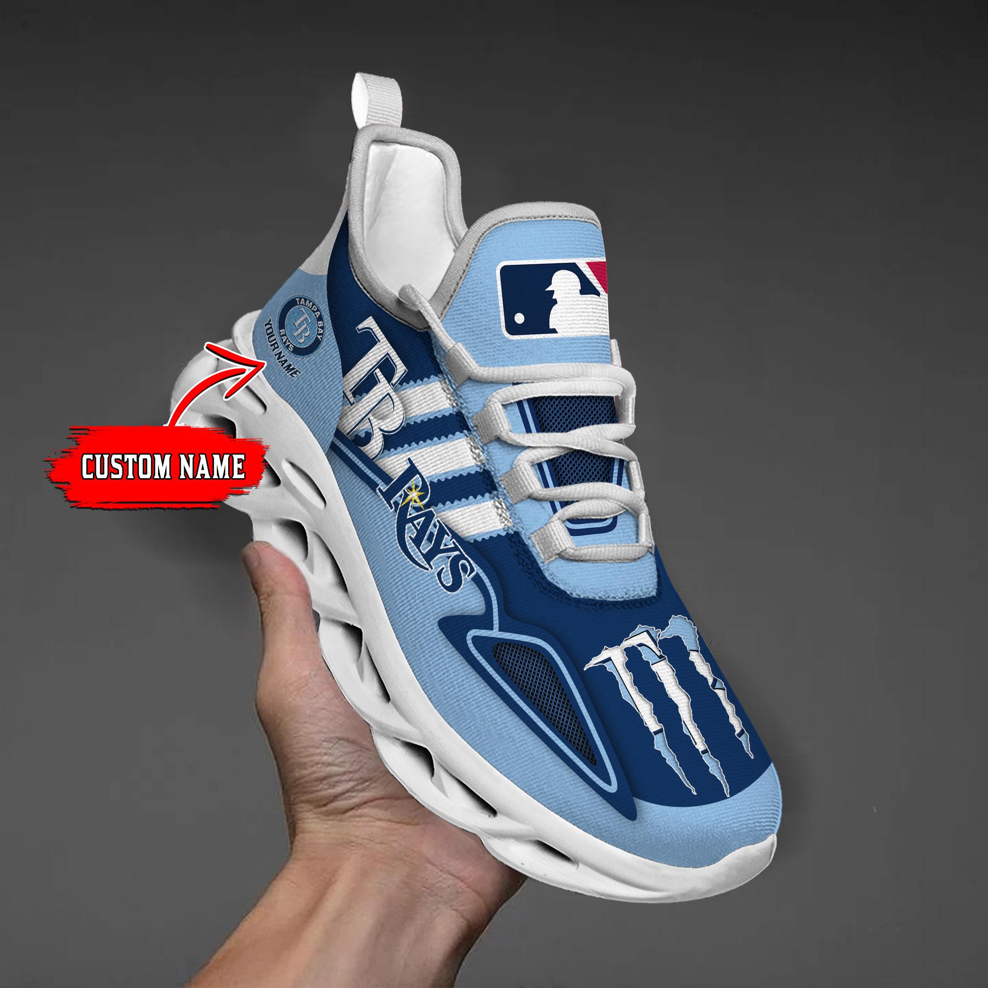 Personalized Tampa Bay Rays Max Soul Shoes Sneakers for Men And Women – MLB Baseball Fan Shoes, Team Sneakers