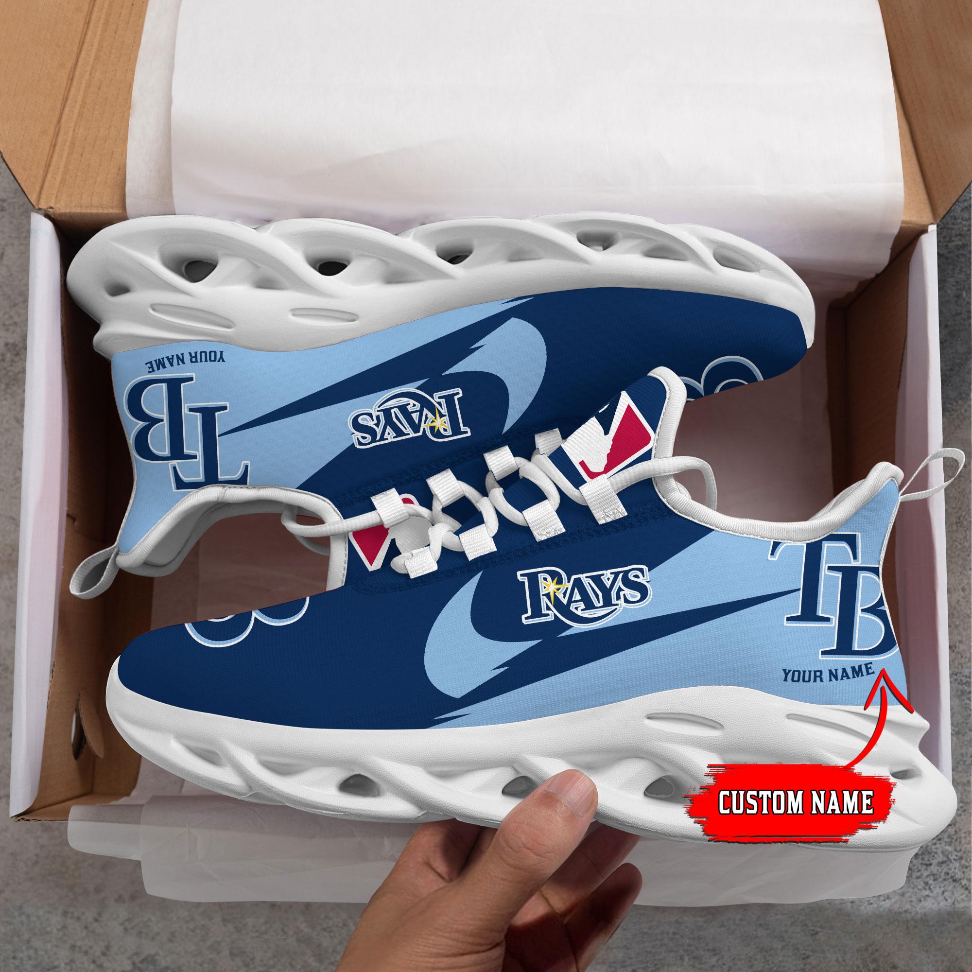 Personalized Tampa Bay Rays Max Soul Shoes Sneakers for Men And Women – MLB Baseball Fan Shoes, Team Sneakers - Image 3