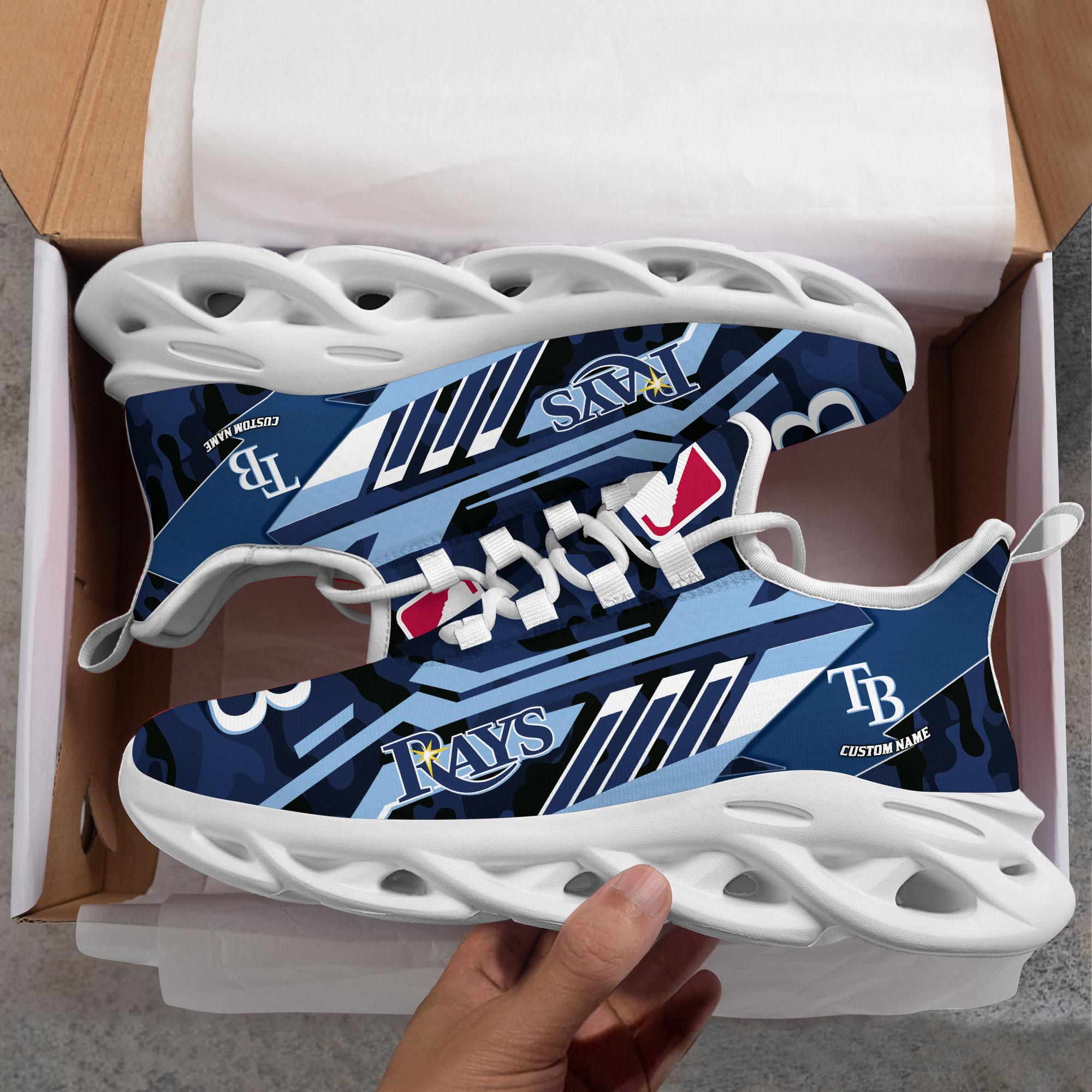 Personalized Tampa Bay Rays Max Soul Shoes Sneakers for Men And Women – MLB Baseball Fan Shoes, Team Sneakers - Image 5