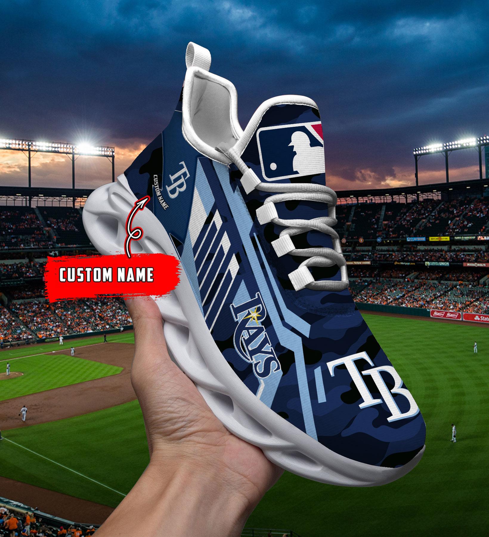 Personalized Tampa Bay Rays Max Soul Shoes Sneakers for Men And Women – MLB Baseball Fan Shoes, Team Sneakers
