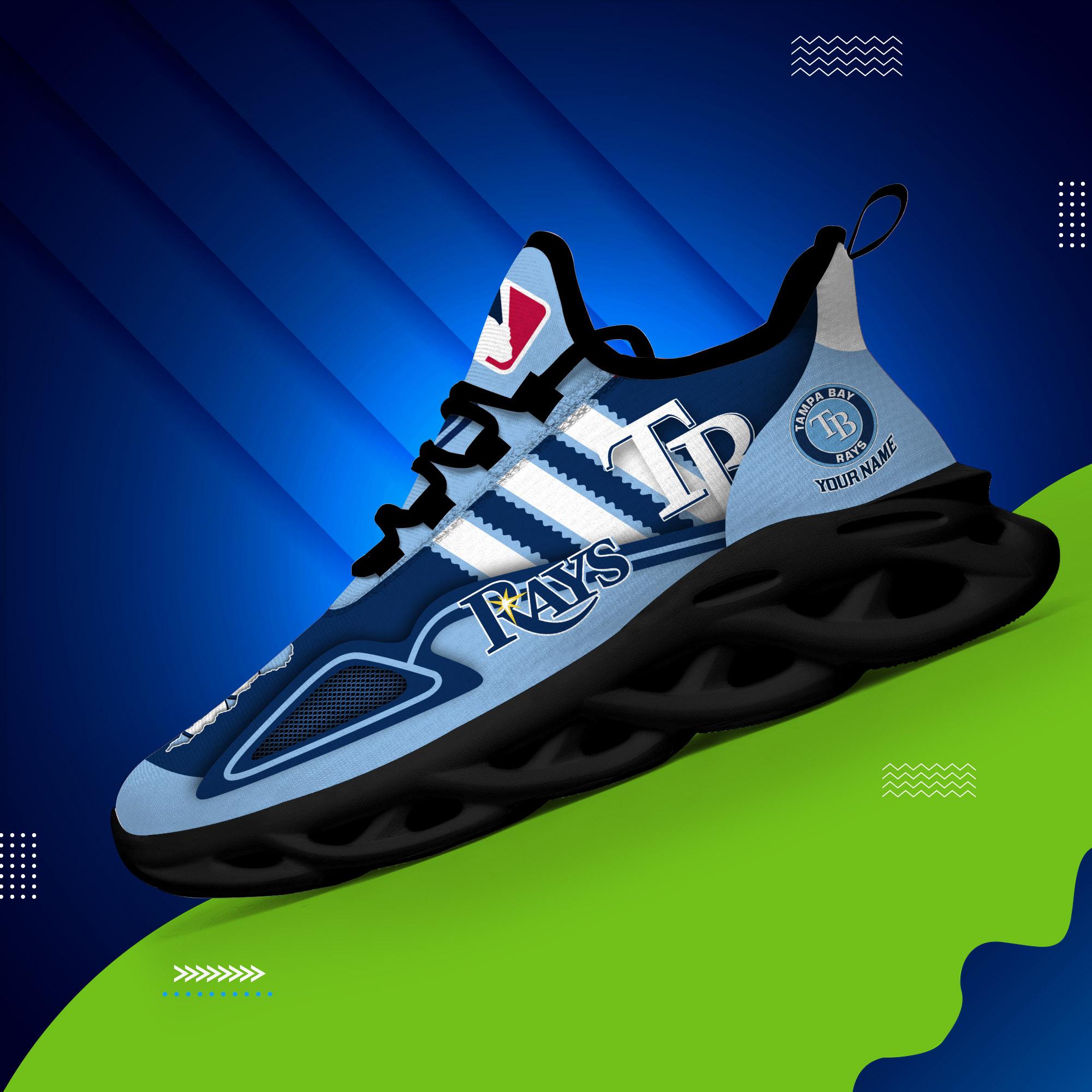 Personalized Tampa Bay Rays Max Soul Shoes Sneakers for Men And Women – MLB Baseball Fan Shoes, Team Sneakers - Image 3