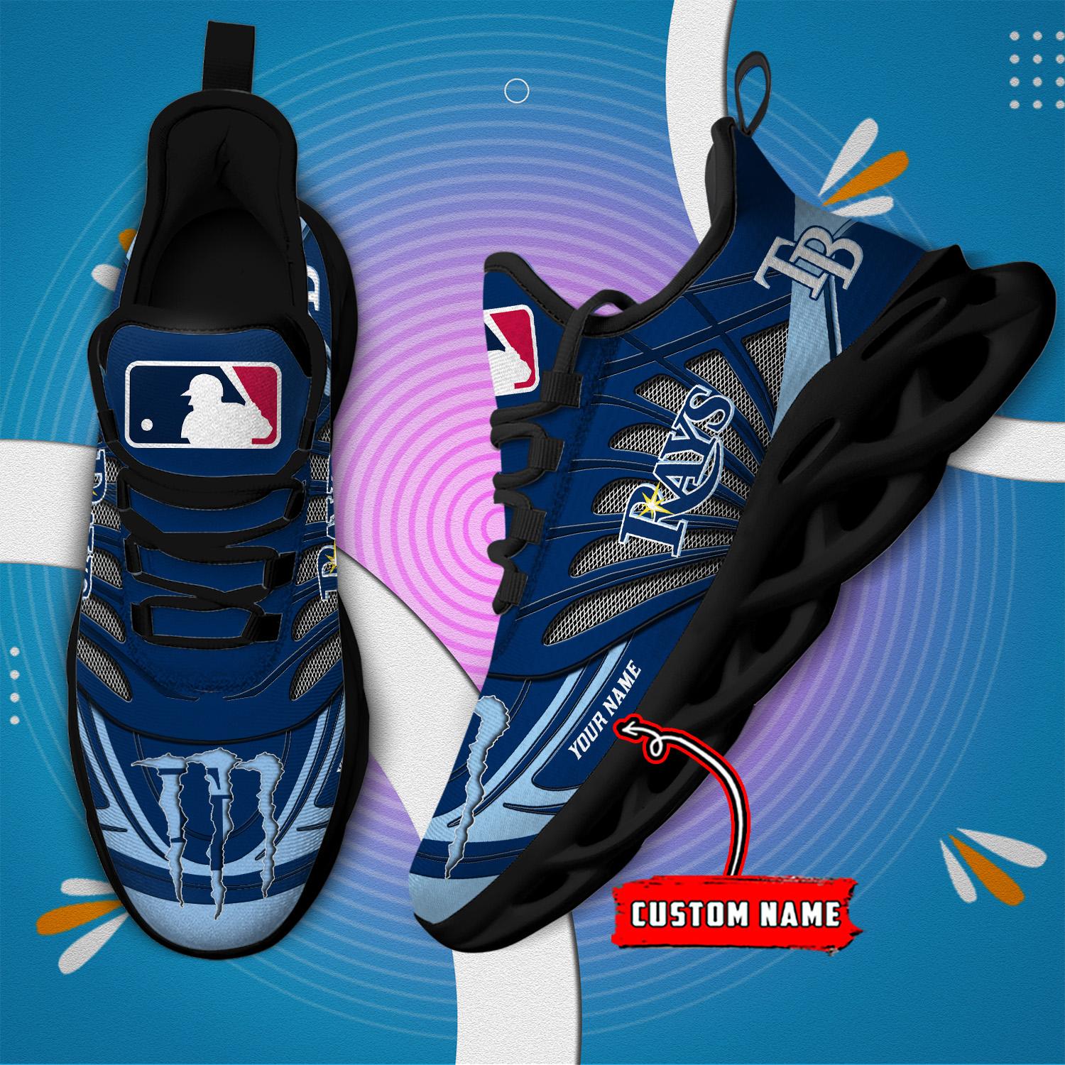 Personalized Tampa Bay Rays Max Soul Shoes Sneakers for Men And Women – MLB Baseball Fan Shoes, Team Sneakers - Image 6