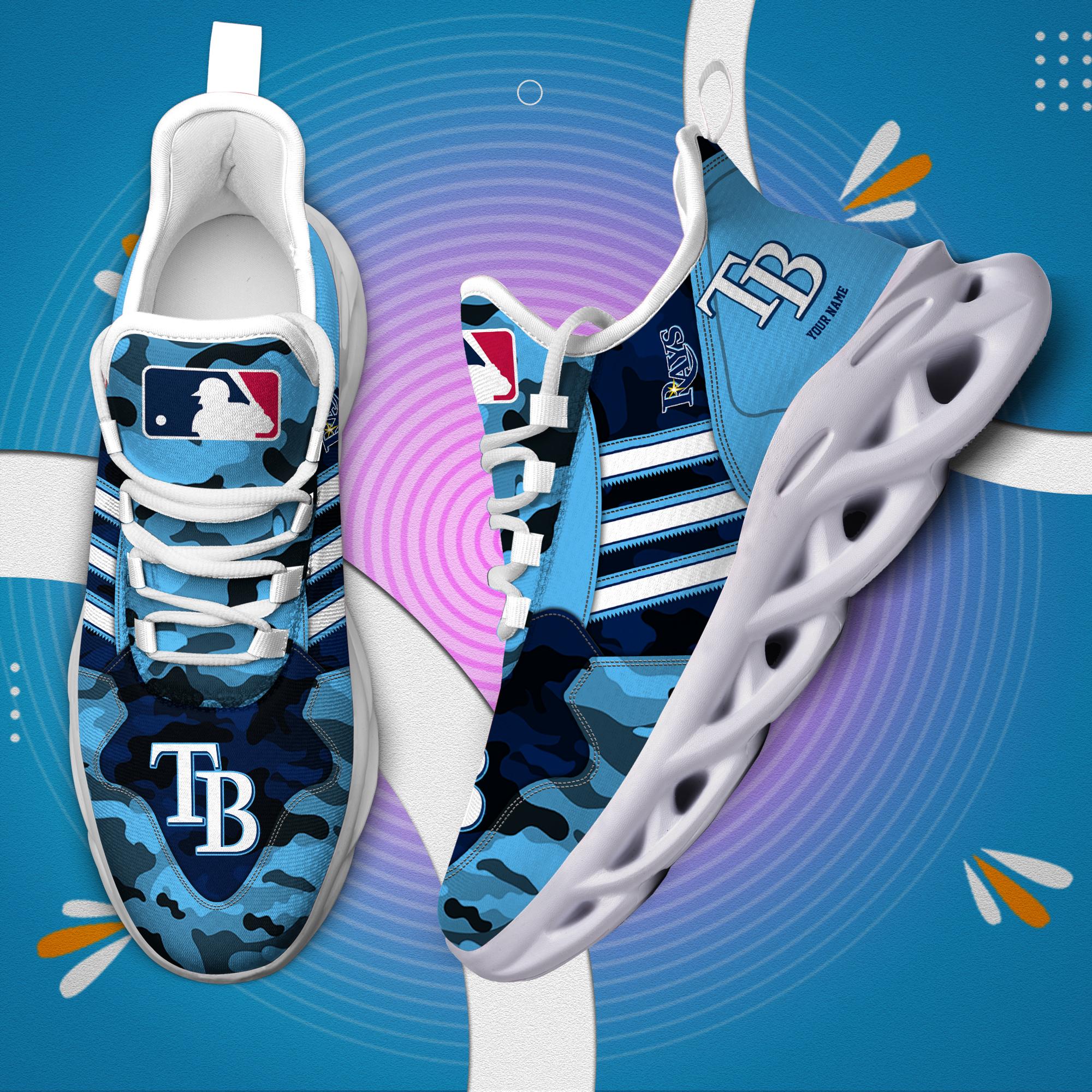Personalized Tampa Bay Rays Max Soul Shoes Sneakers for Men And Women – MLB Baseball Fan Shoes, Team Sneakers - Image 6