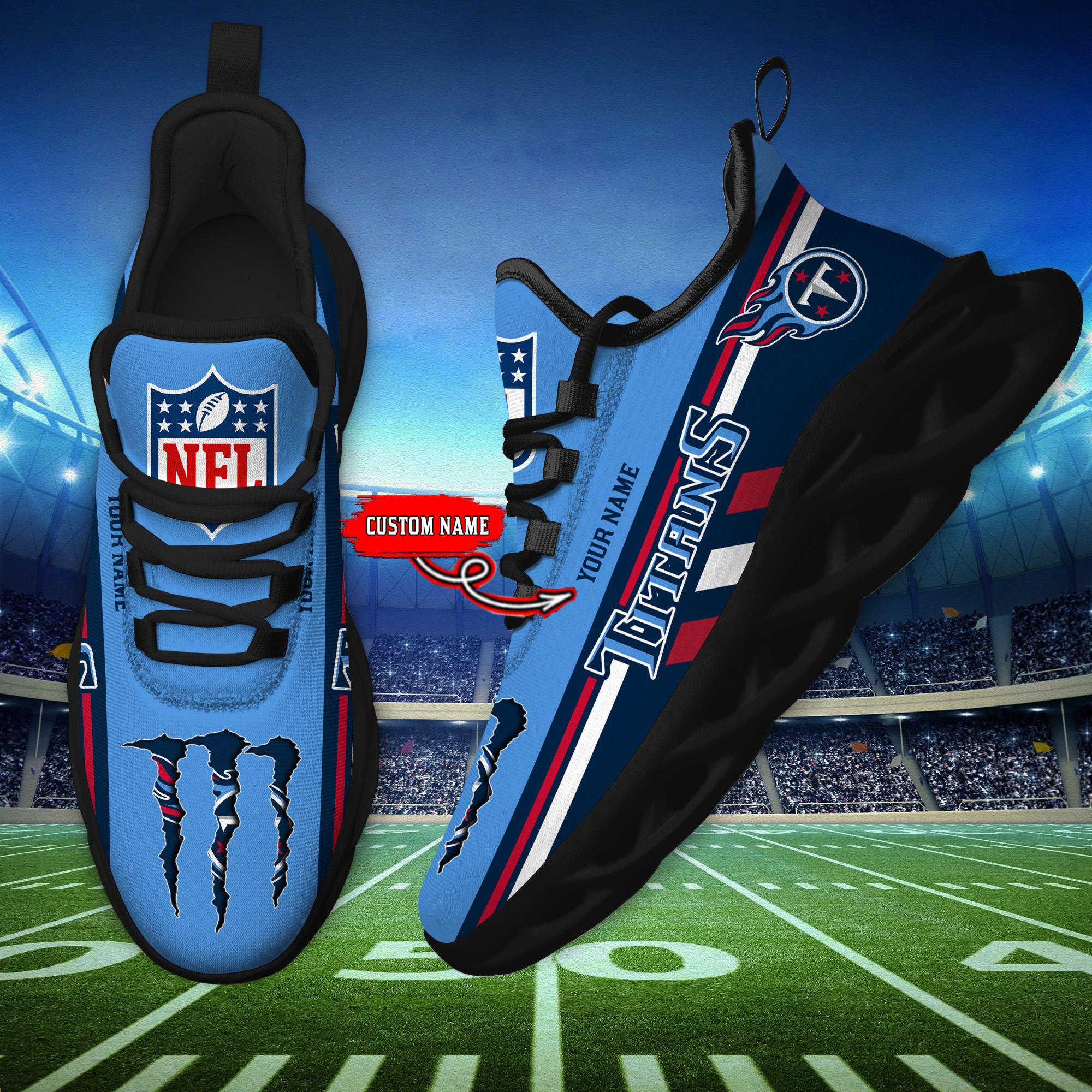 Personalized Tennessee Titans Max Soul Shoes Sneakers for Men And Women – NFL Football Fan Shoes, Team Sneakers - Image 6
