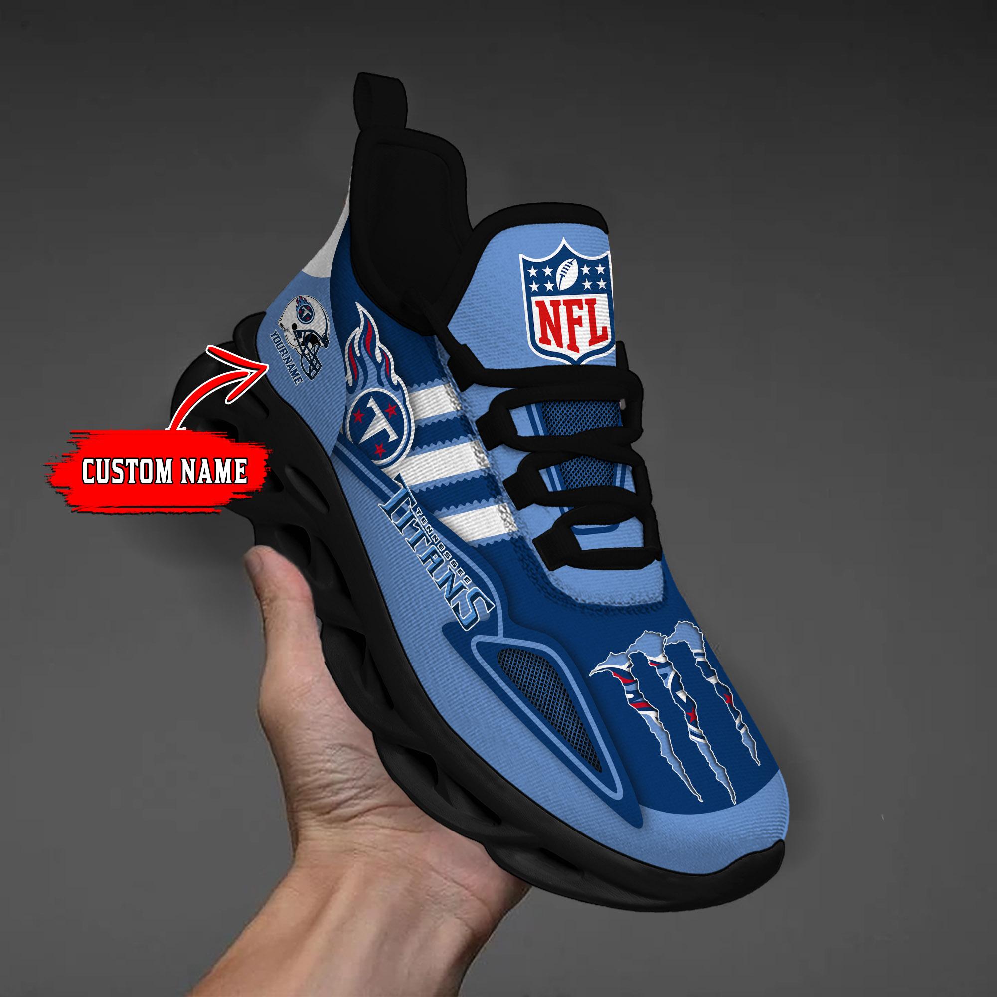 Personalized Tennessee Titans Max Soul Shoes Sneakers for Men And Women – NFL Football Fan Shoes, Team Sneakers - Image 7