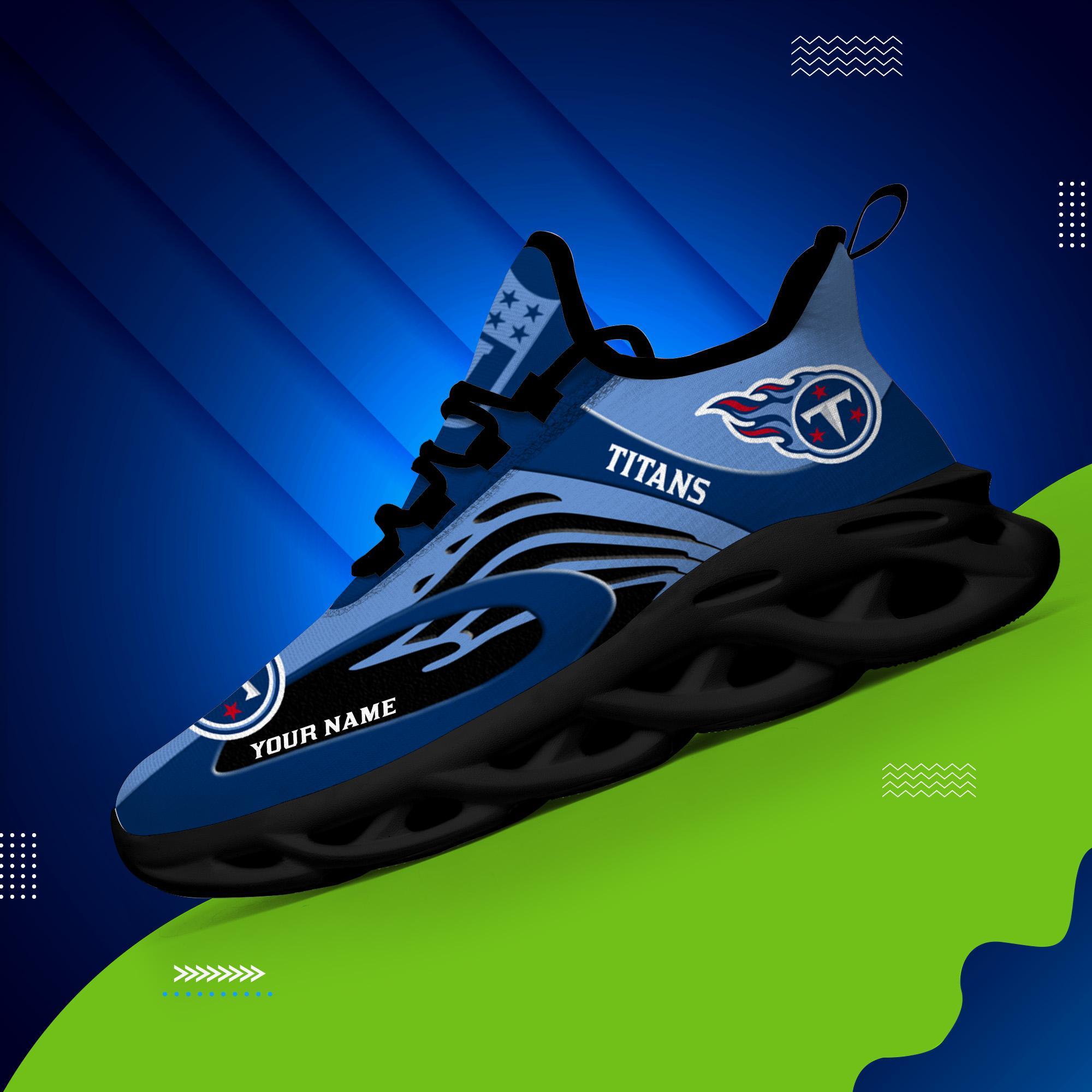 Personalized Tennessee Titans Max Soul Shoes Sneakers for Men And Women – NFL Football Fan Shoes, Team Sneakers - Image 6